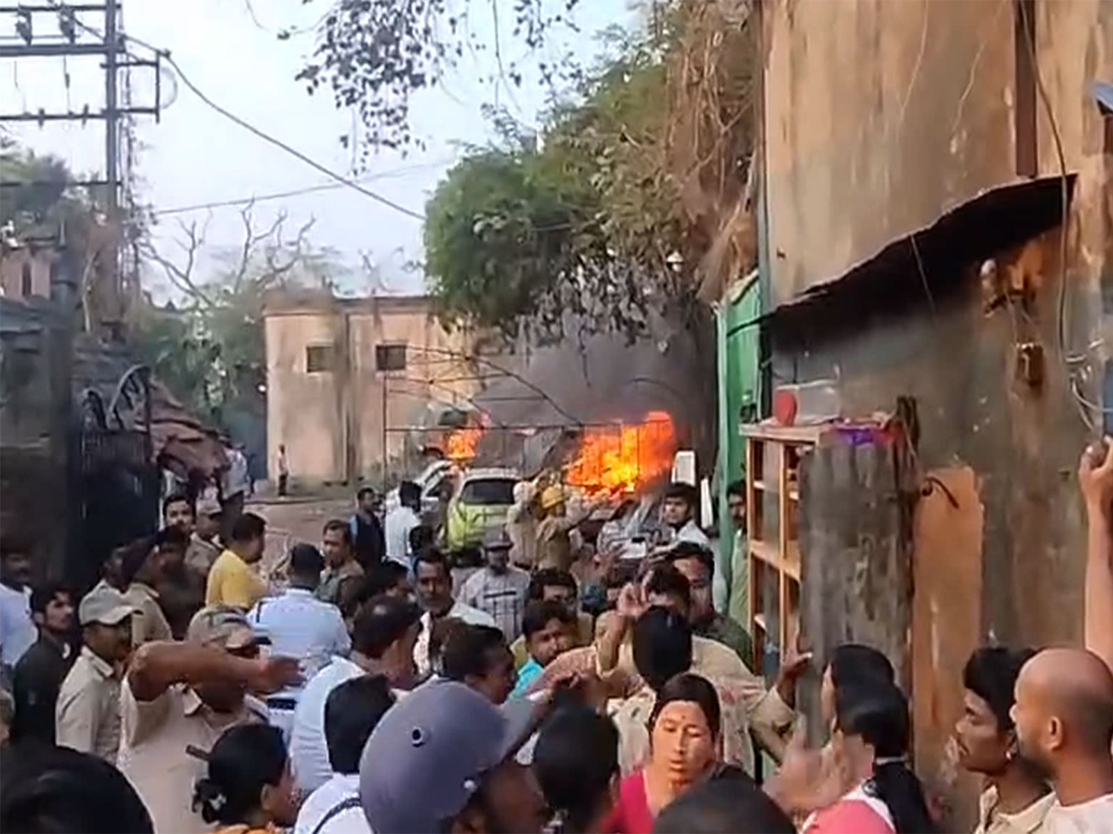 Visuals from the spot (Photo/ANI)