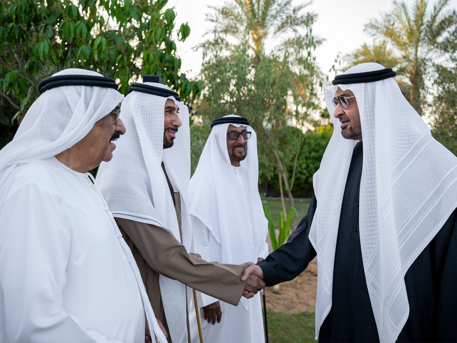 UAE President attends reunion of individuals present during founding of the Union (Photo/X@MohamedBinZayed)