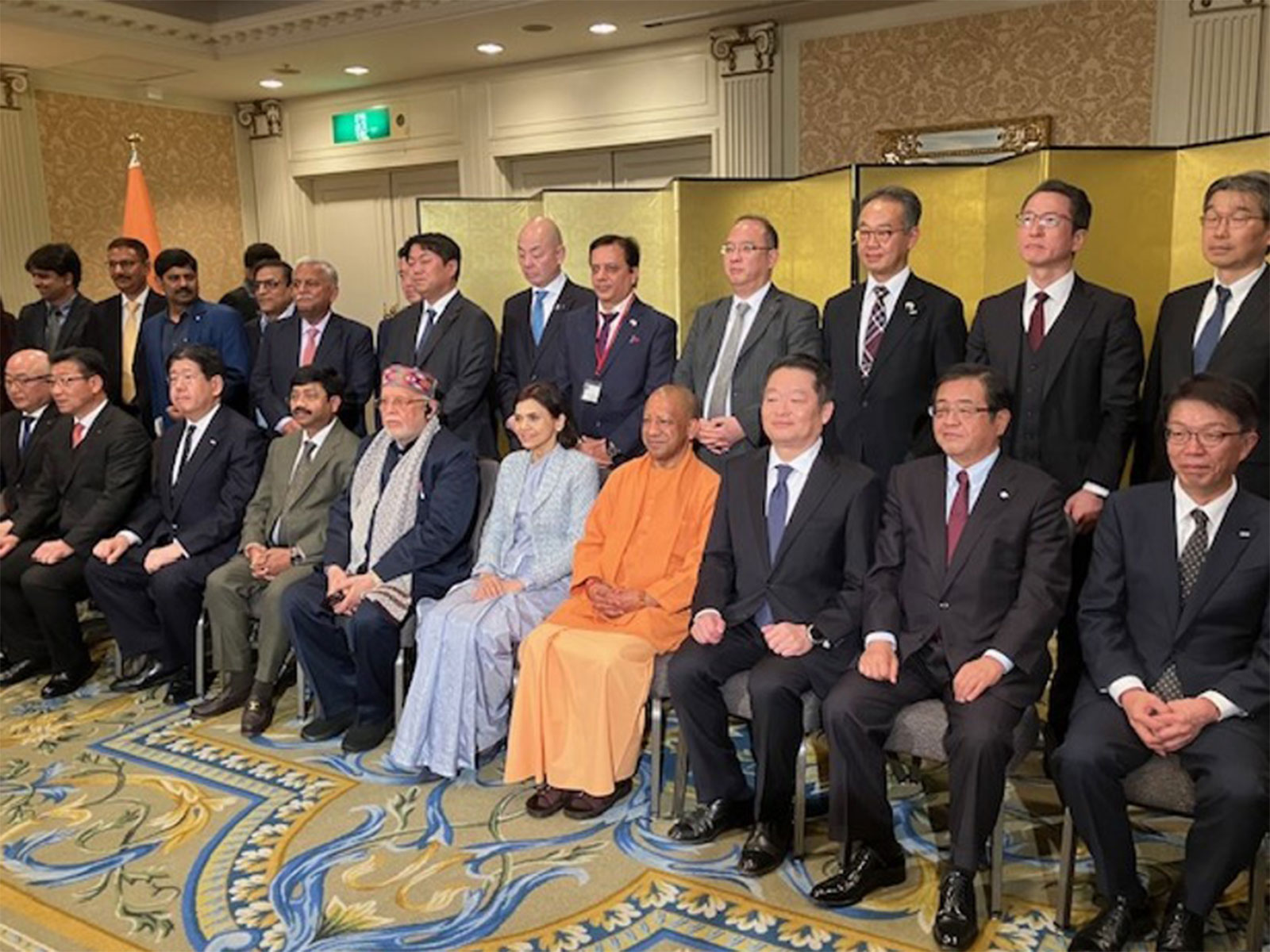 UP CM Yogi Adityanath made first visit to Japan (Photo/ANI)