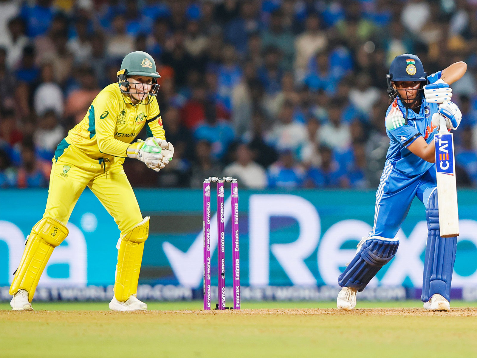 Harmanpreet Kaur batting (Photo: X@BCCIWomen)