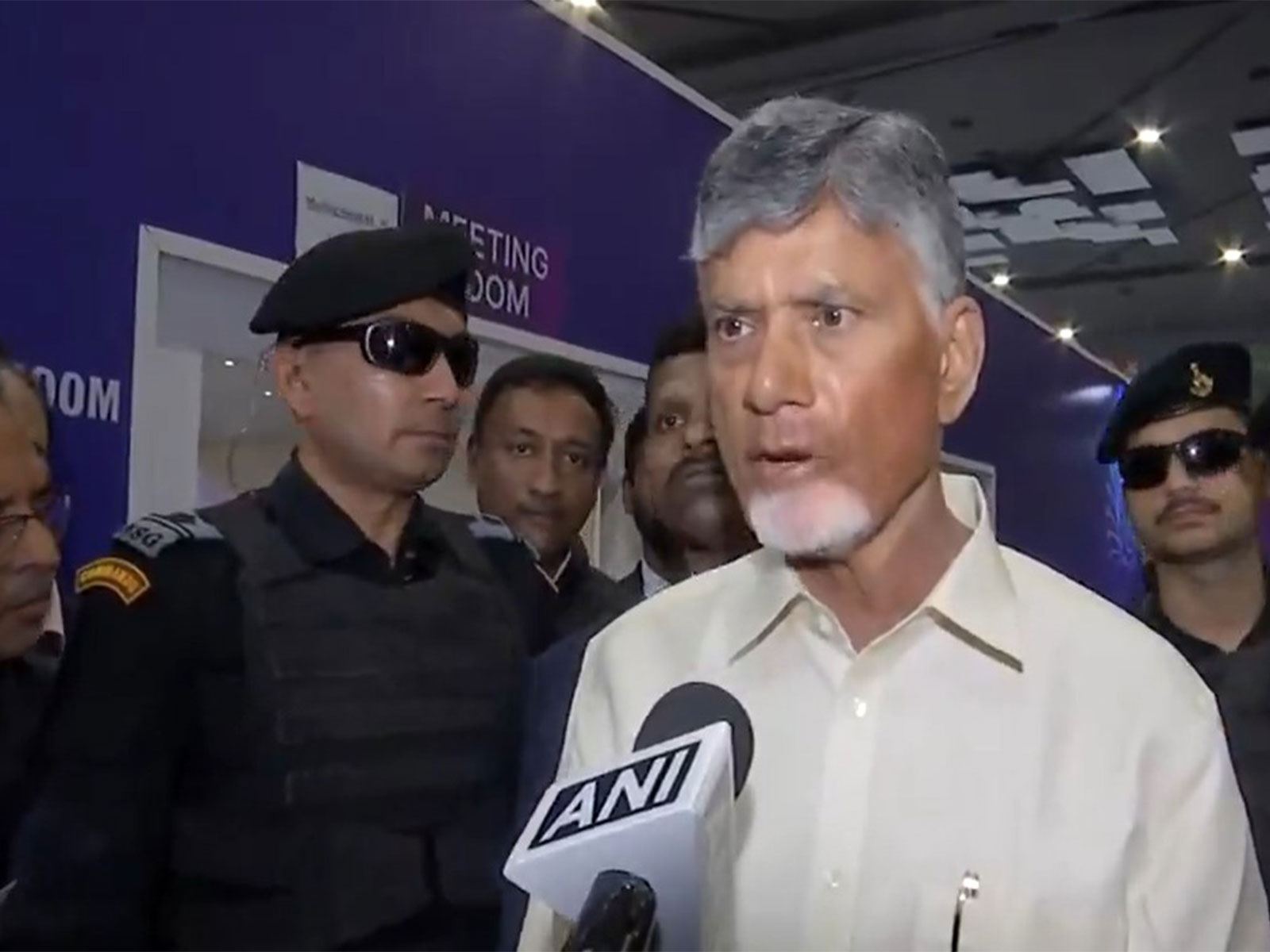Andhra Pradesh CM Chandrababu Naidu (Photo/ANI)
