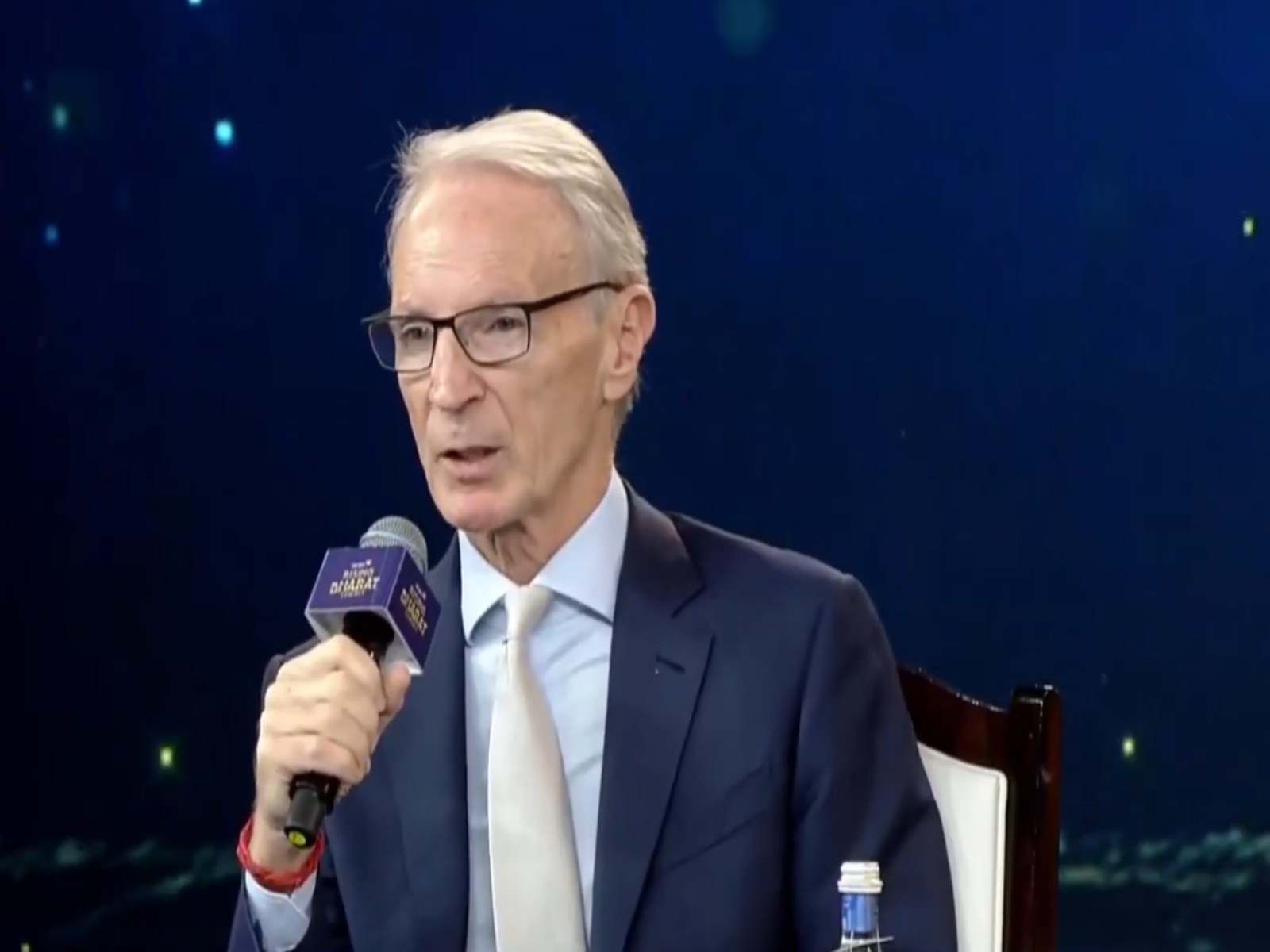 David Tait, CEO of the World Gold Council (Photo/@News18India)