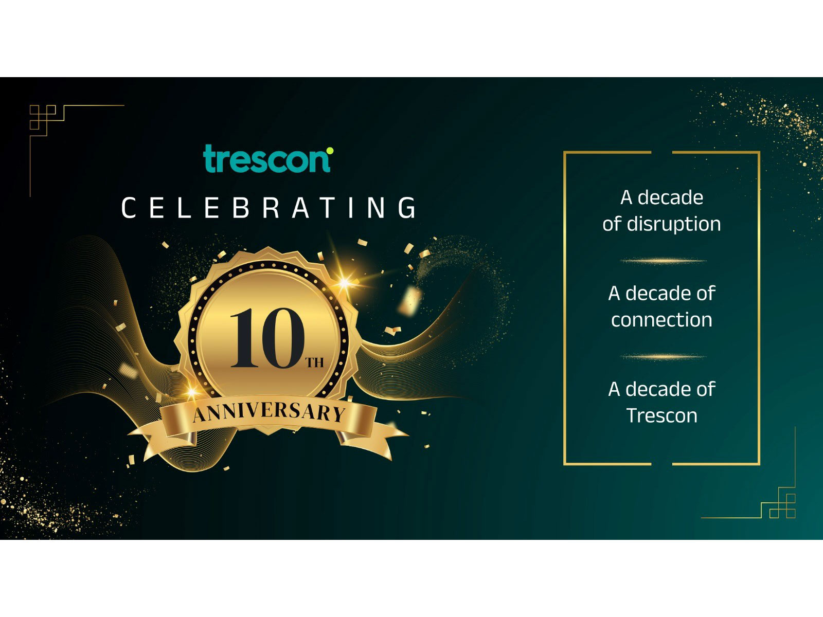 From Bengaluru to the Global Stage: Trescon Completes 10 Years of Building Government-Backed Business Platforms Across Asia and the Middle East