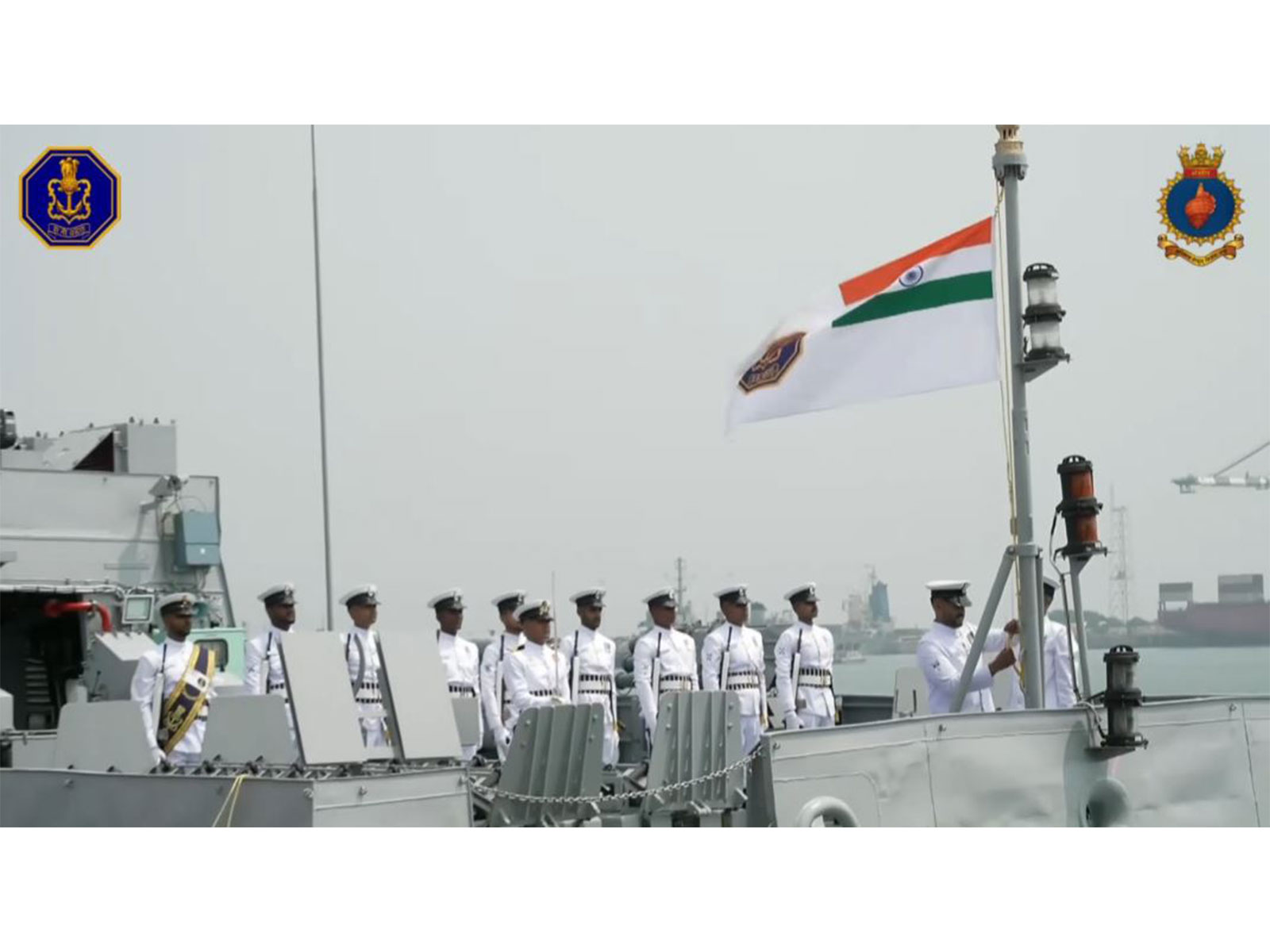INS Anjadip commissioned into Indian Navy at Chennai Port (Photo/IndianNavy)
