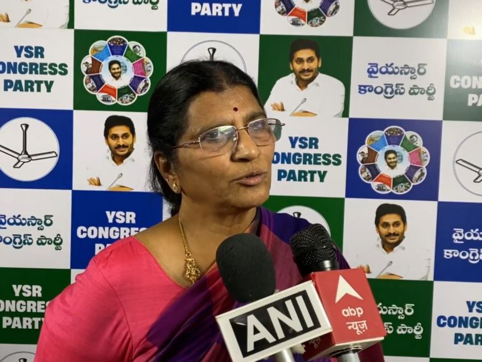 YSRCP general secretary N Lakshmi Parvathi (File Photo/ANI)