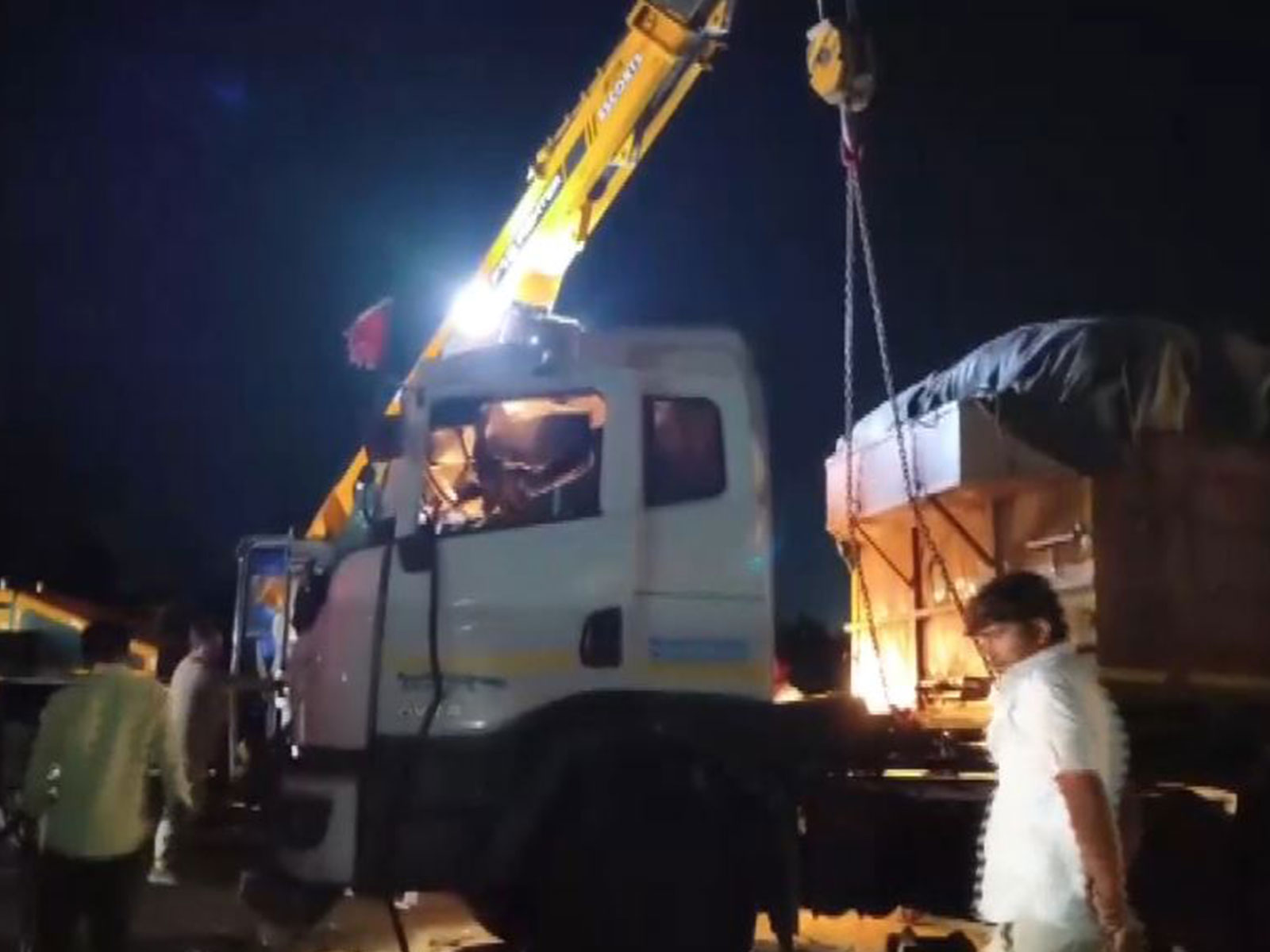 Visual from the spot (Photo/ANI)