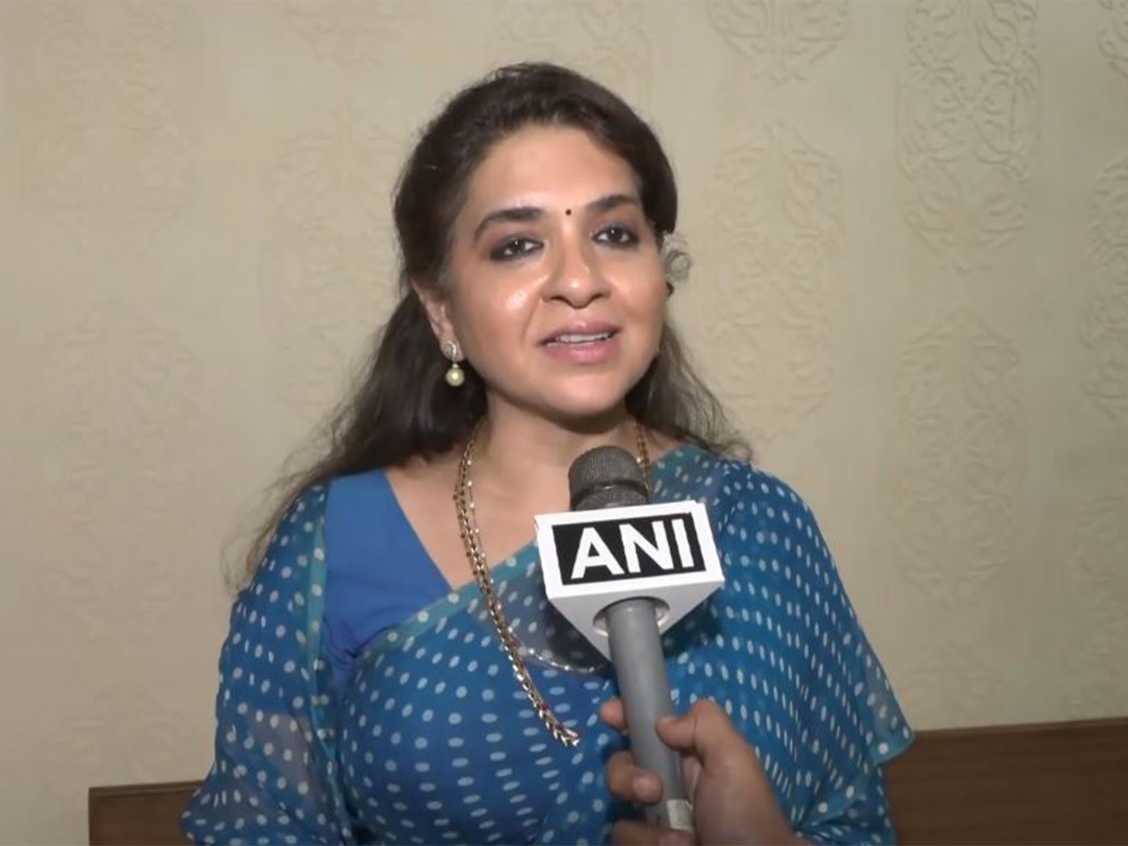 Shiv Sena leader Shaina NC (Photo/ANI)