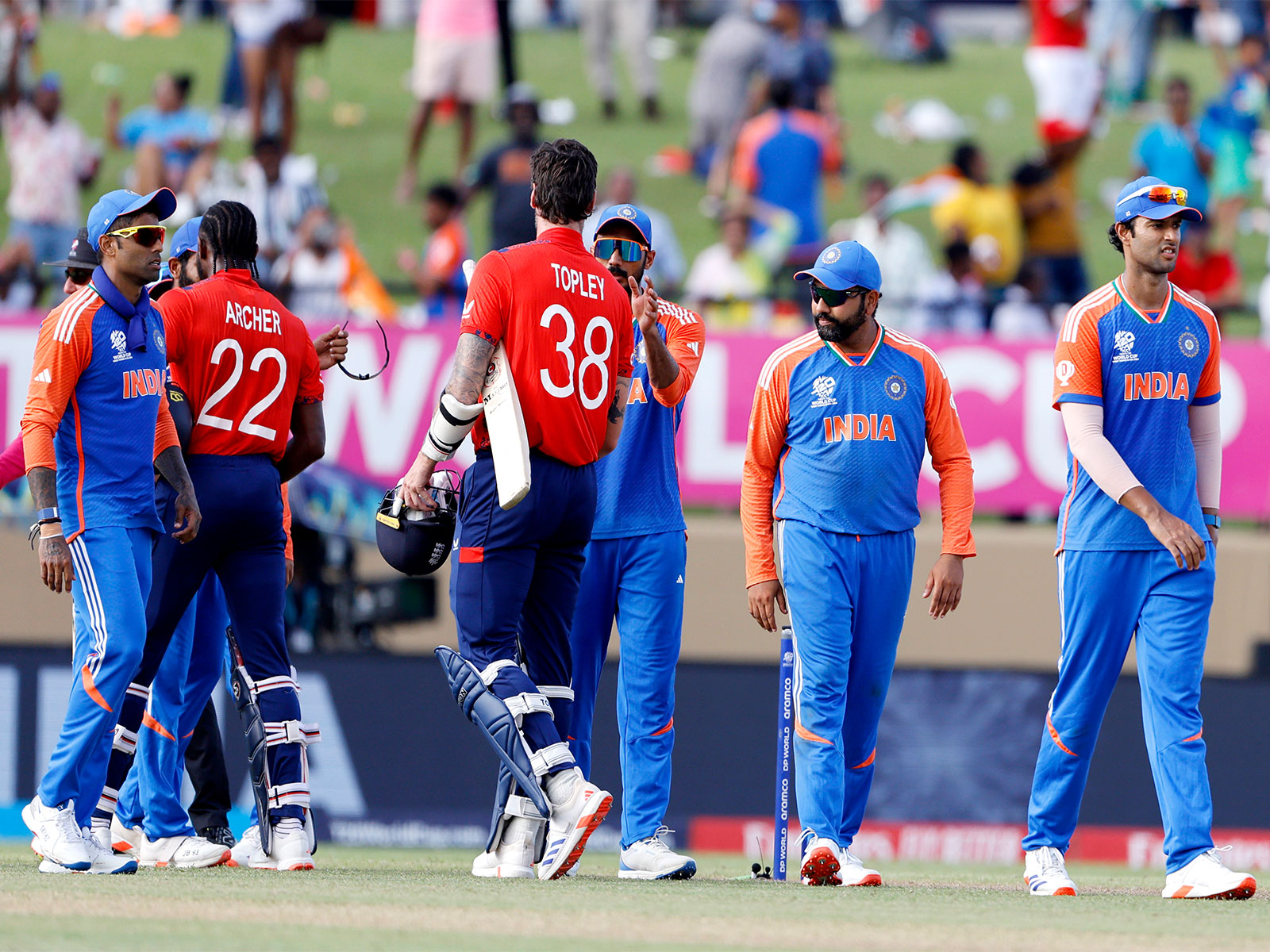 India and England cricket teams (Photo: ANI)