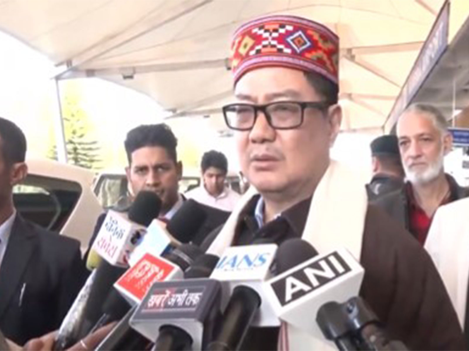 Minister of Parliamentary Affairs and Minister of Minority Affairs Kiren Rijju (Photo/ANI)