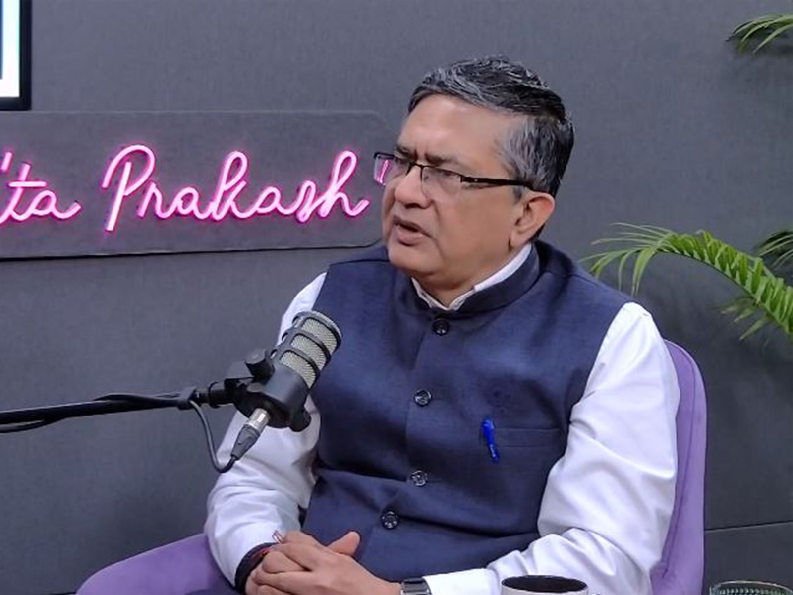 National Stock Exchange MD and CEO Ashish Chauhan (Image: ANI)