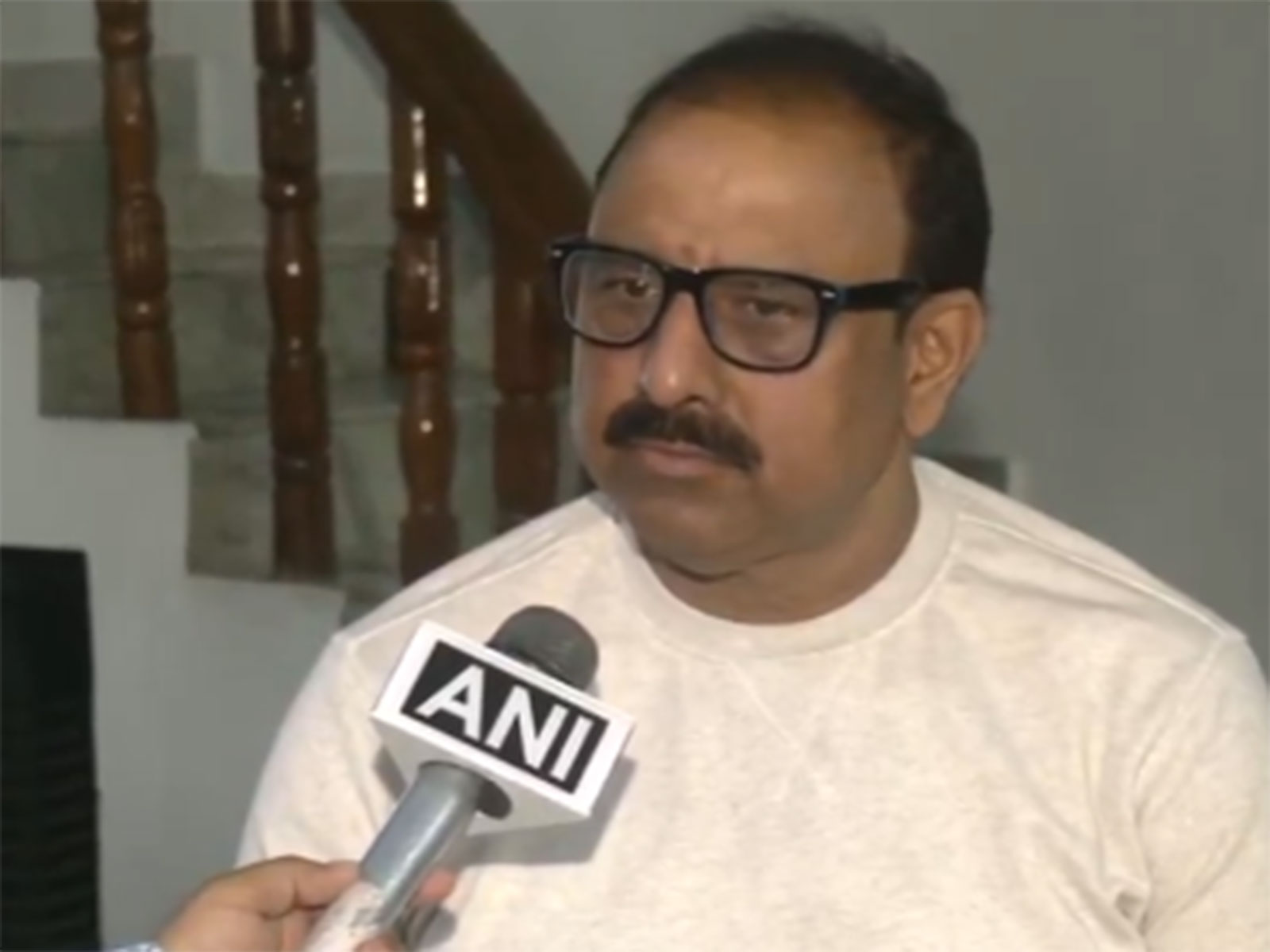 J-K Ranji cricket team player Kanhaiya Wadhwan's father Satish Wadhawan (Photo: ANI)