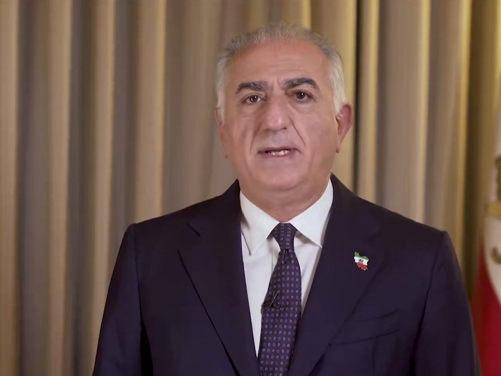 Former Iran crown prince Reza Pahlavi (Photo/@PahlaviReza)
