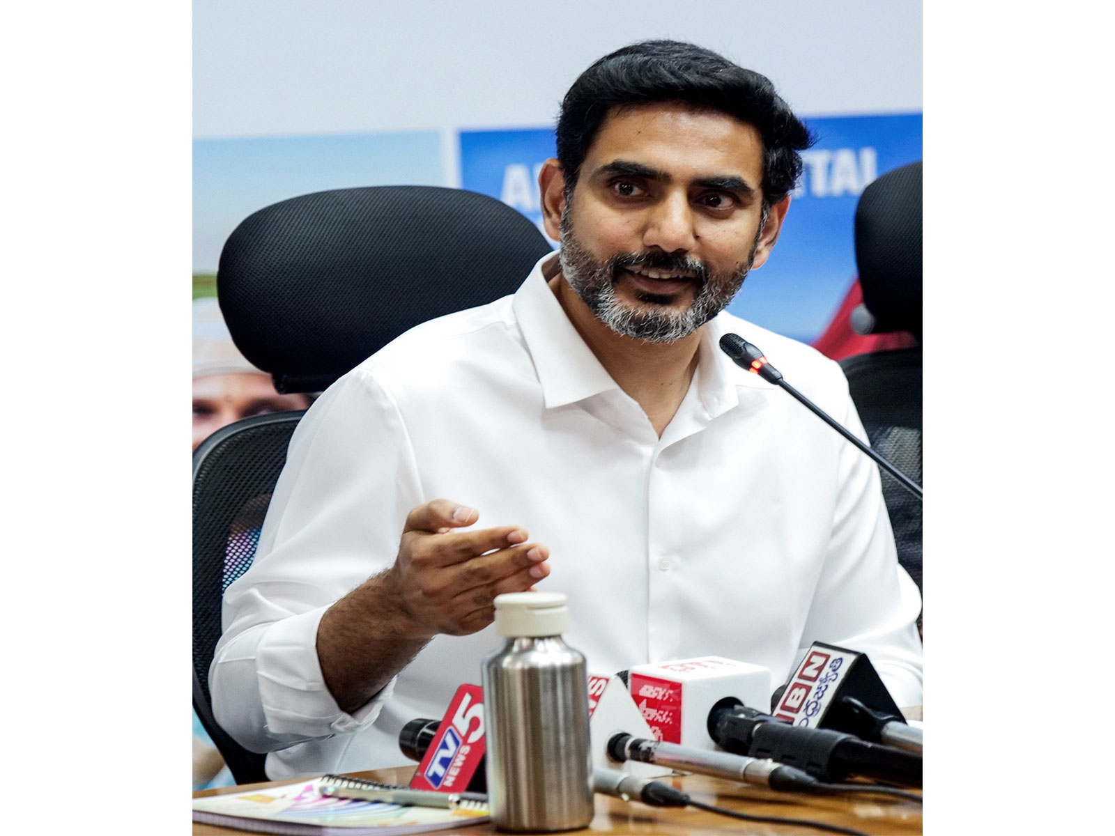 Nara Lokesh,  Minister for Information Technology, Electronics and Communications (Photo/ANI)