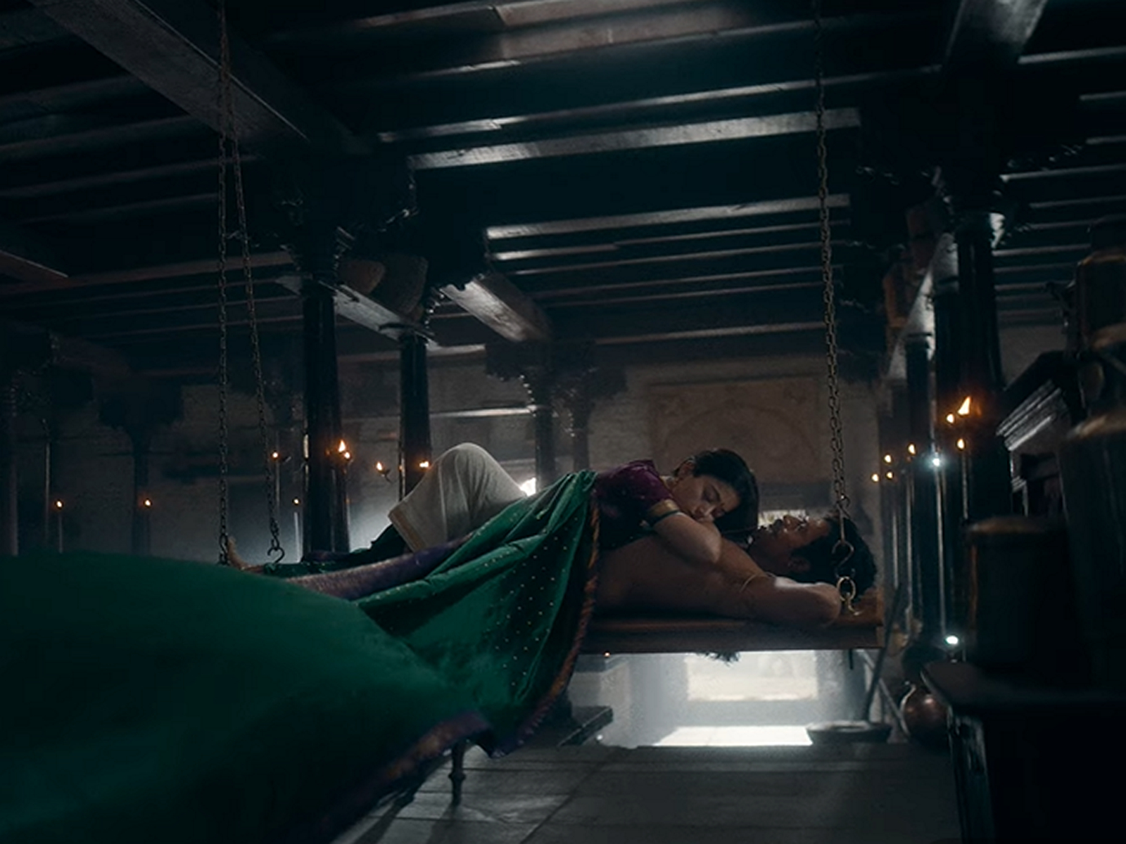 'O Mere Saajan' song from 'Ranabaali' (Photo/Instagram@mythriofficial)