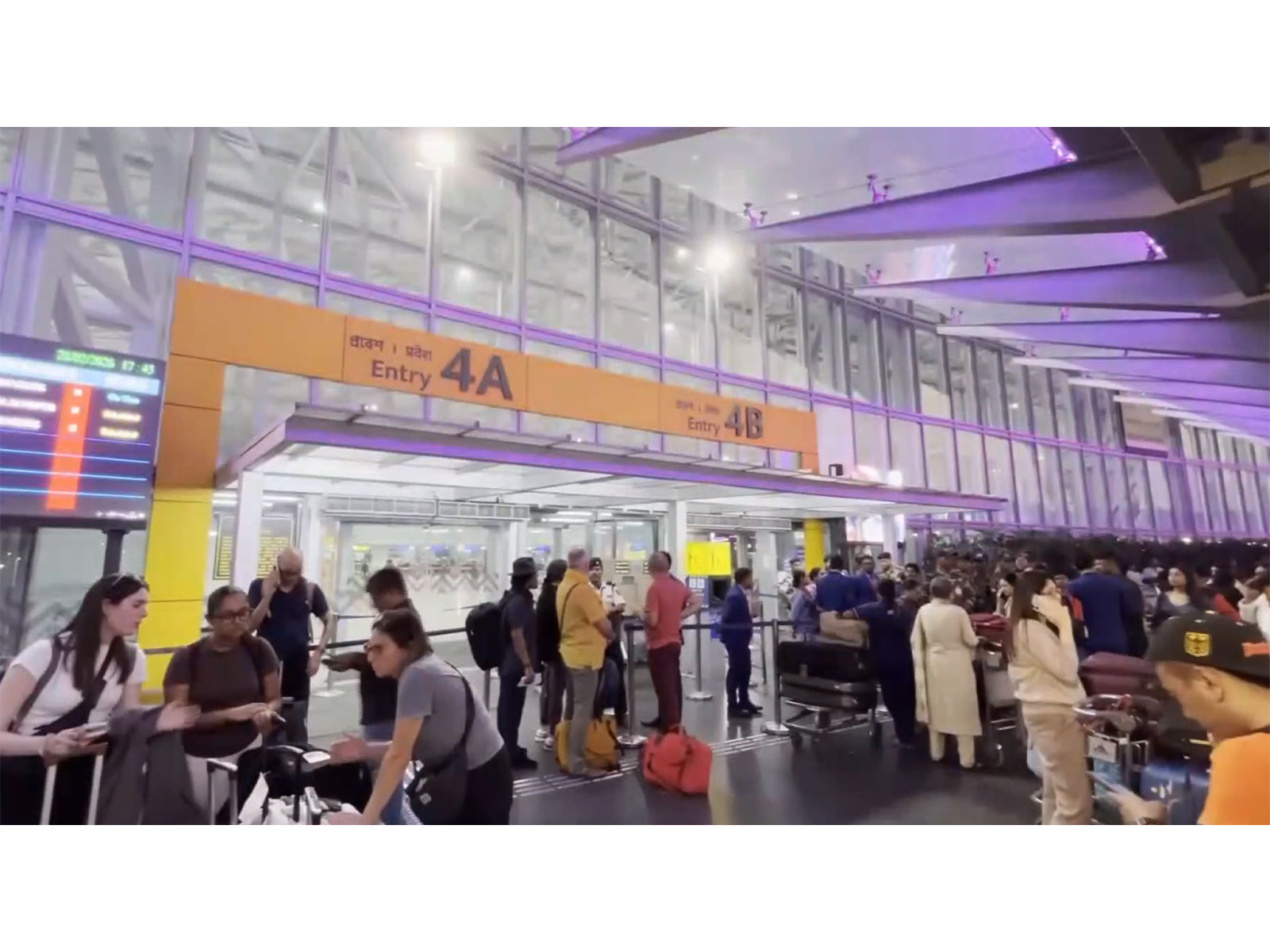 Visuals from Kolkata Airport (Photo/ANI)