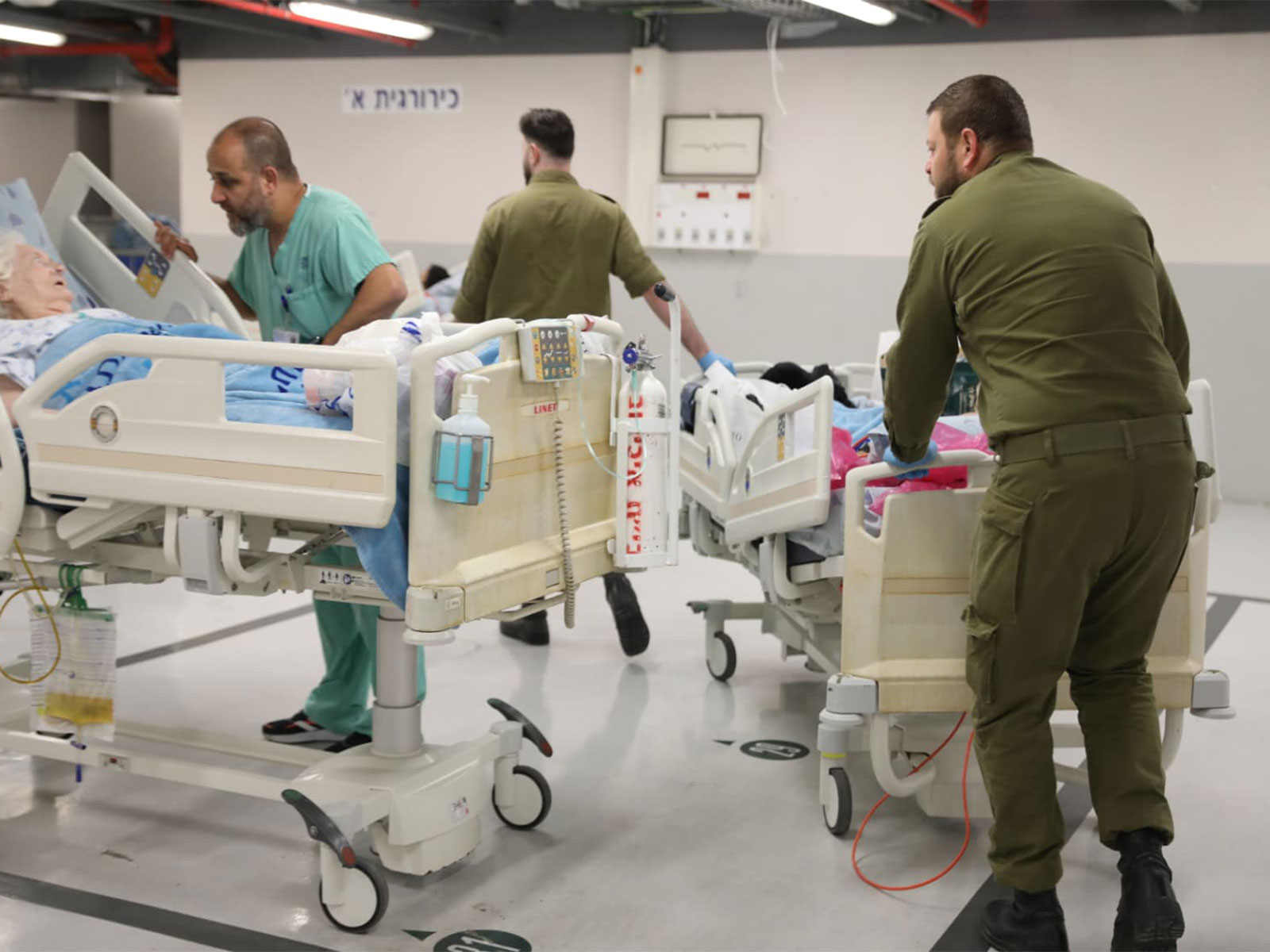  Ichilov Hospital in Israel’s Tel Aviv implements emergency measures (Photo/TPS) 