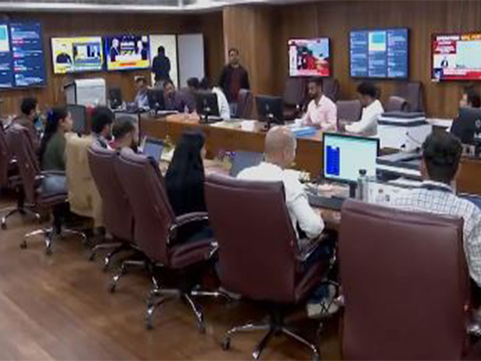 Ministry of Civil Aviation sets up Passenger Assistance Control Room (Photo/ANI) Ministry of Civil Aviation sets up Passenger Assistance Control Room (Photo/ANI)