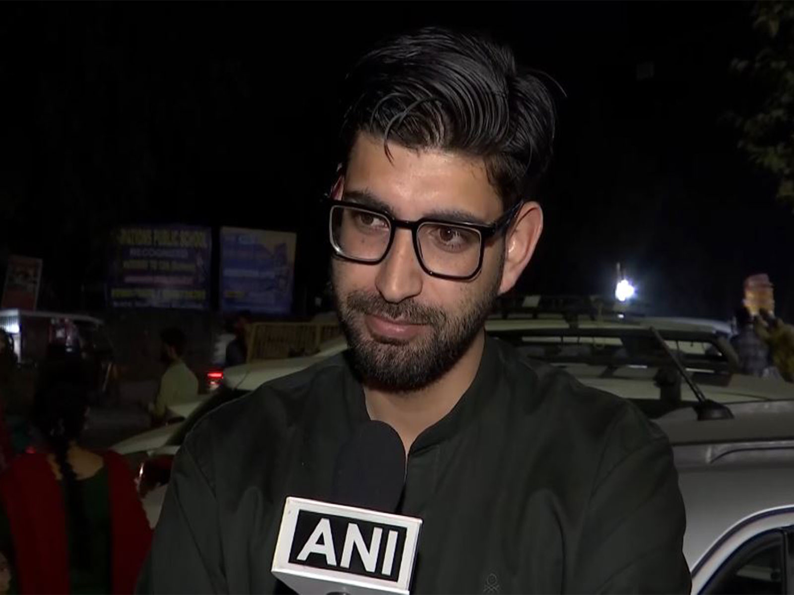 Nasir Khuehami, National Convenor of the Jammu and Kashmir Students Association (Photo/ANI)
