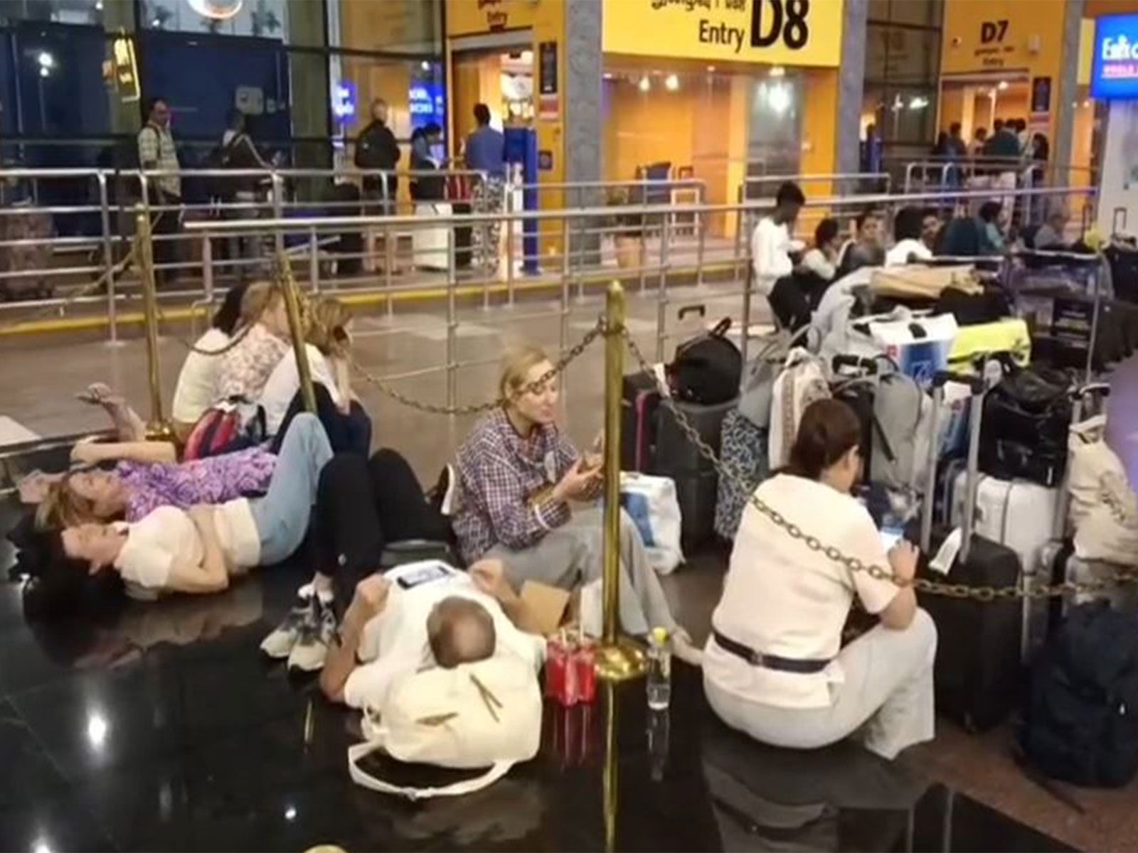 Visuals from the Chennai Airport (Photo/ANI)