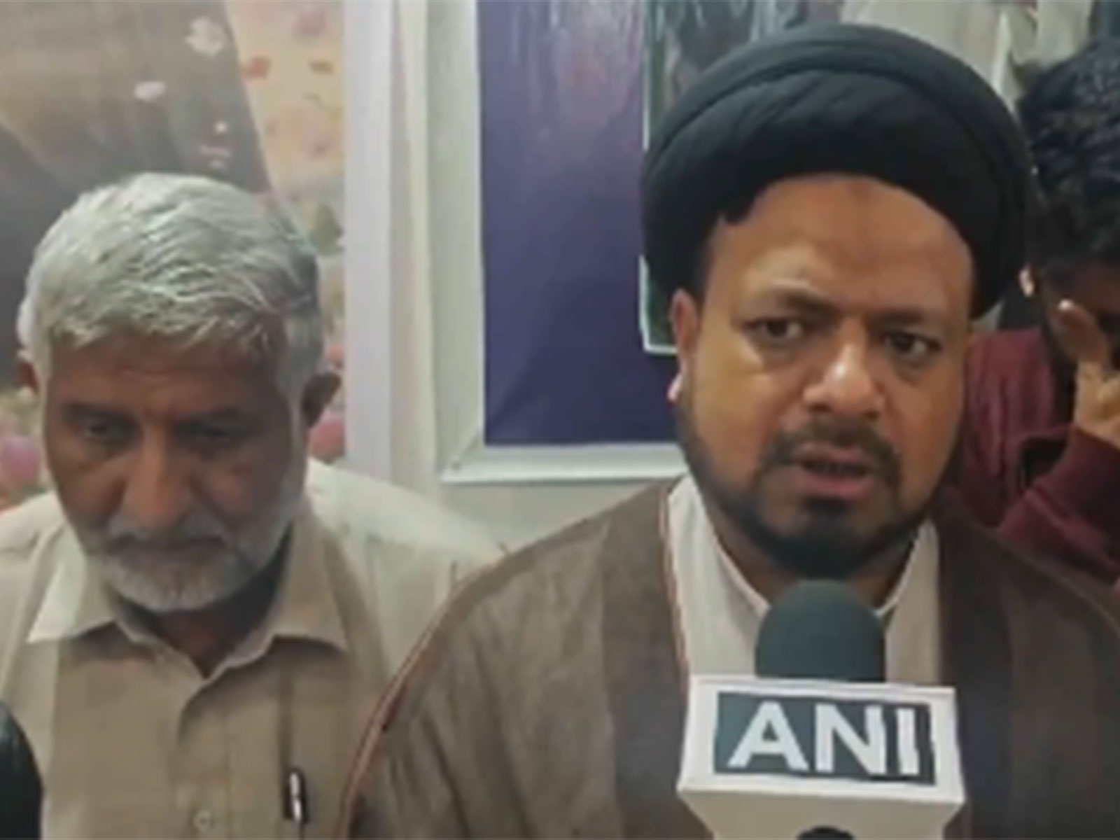 Shia Community Leader Syed Samar Kazmi (photo/ANI)