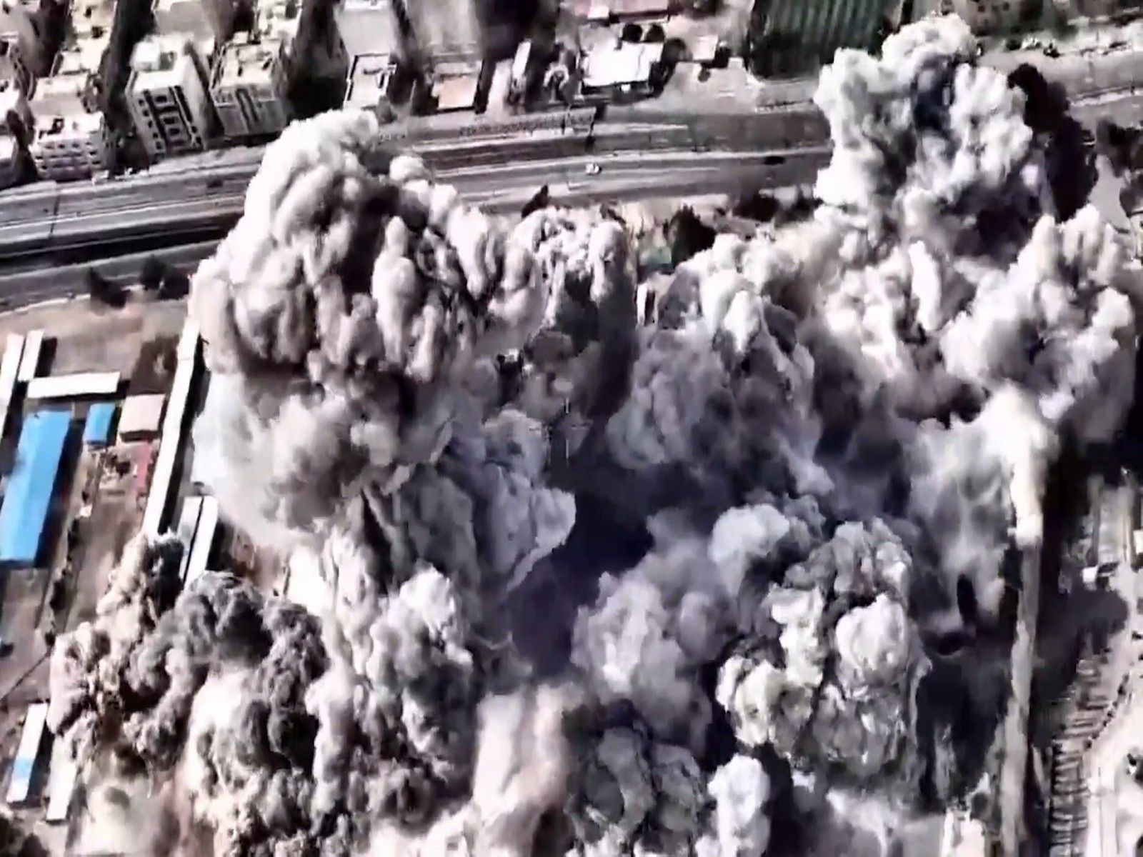 Screengrab of video of airstrike released by the IDF (Photo: X@IDF) Screengrab of video of airstrike released by the IDF (Photo: X@IDF)