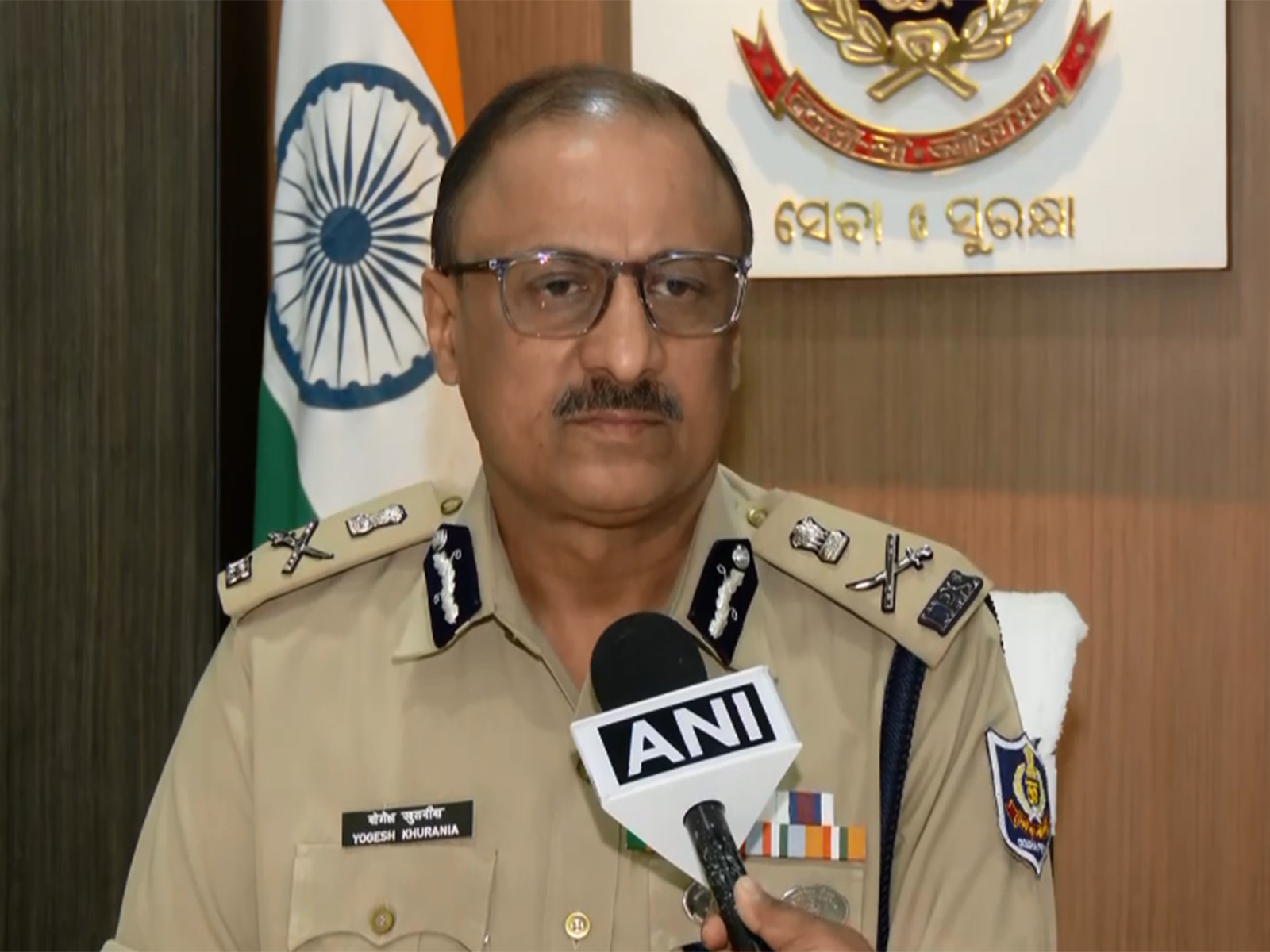 Yogesh Bahadur Khurania, DGP Odisha (File Photo/ANI)