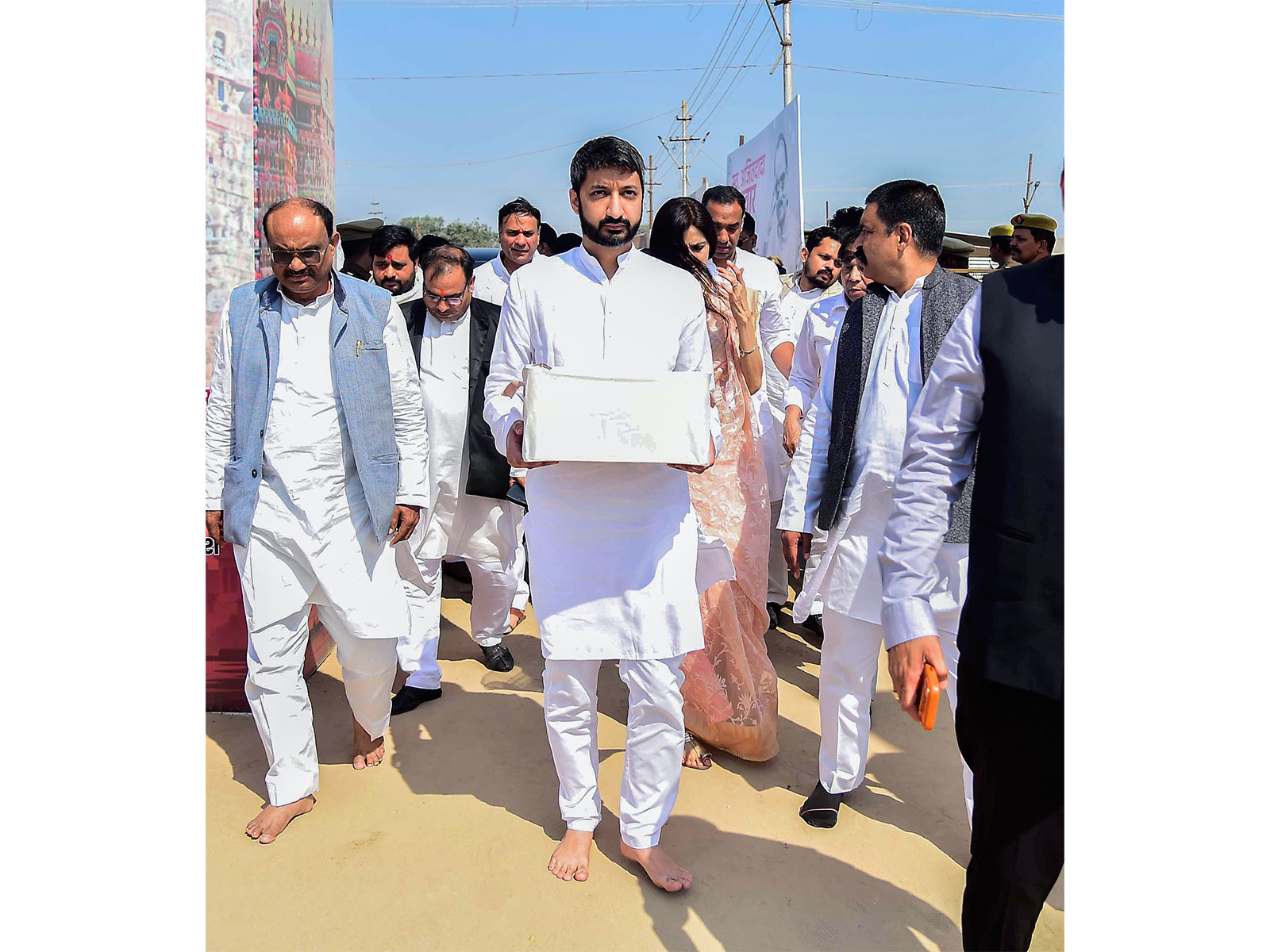 Jay Pawar, son of late Ajit Pawar (File Photo/ANI)