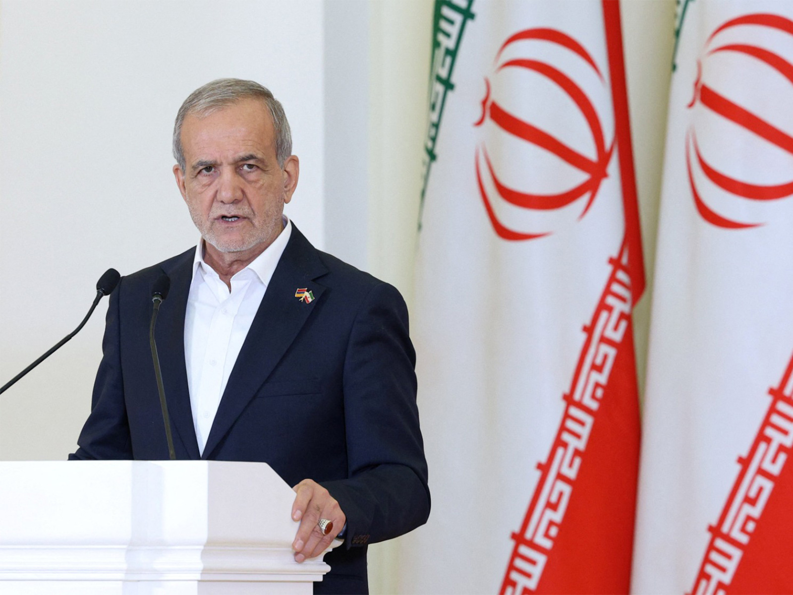 Iranian President Masoud Pezeshkian (File Photo/ Reuters)