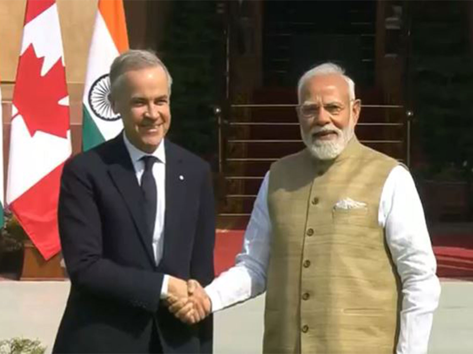 Canadian PM Mark Carney and PM Narendra Modi (Photo/ DD/ANI)