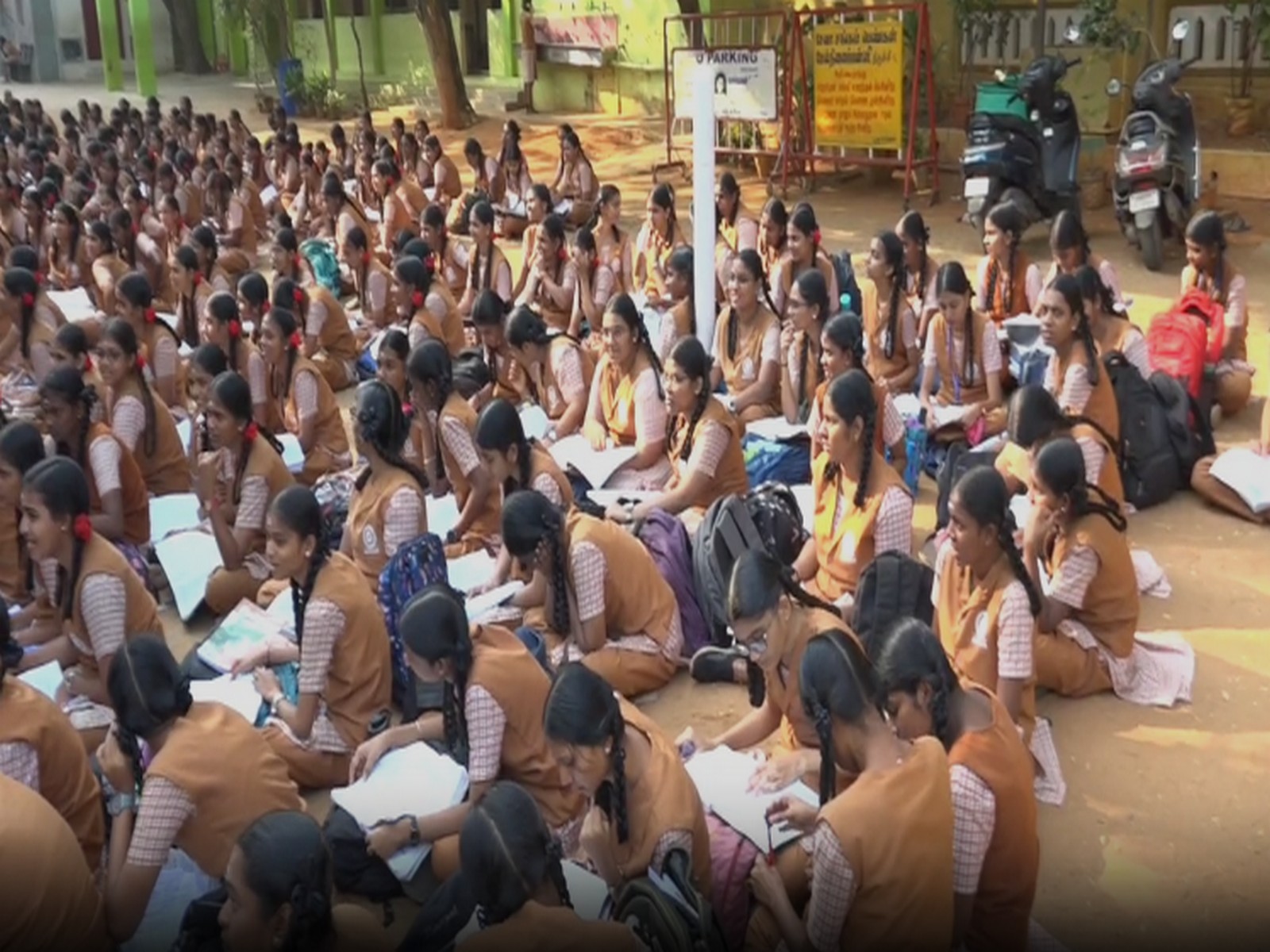 Class 12 exams begin in Tamil Nadu (Photo/ANI)