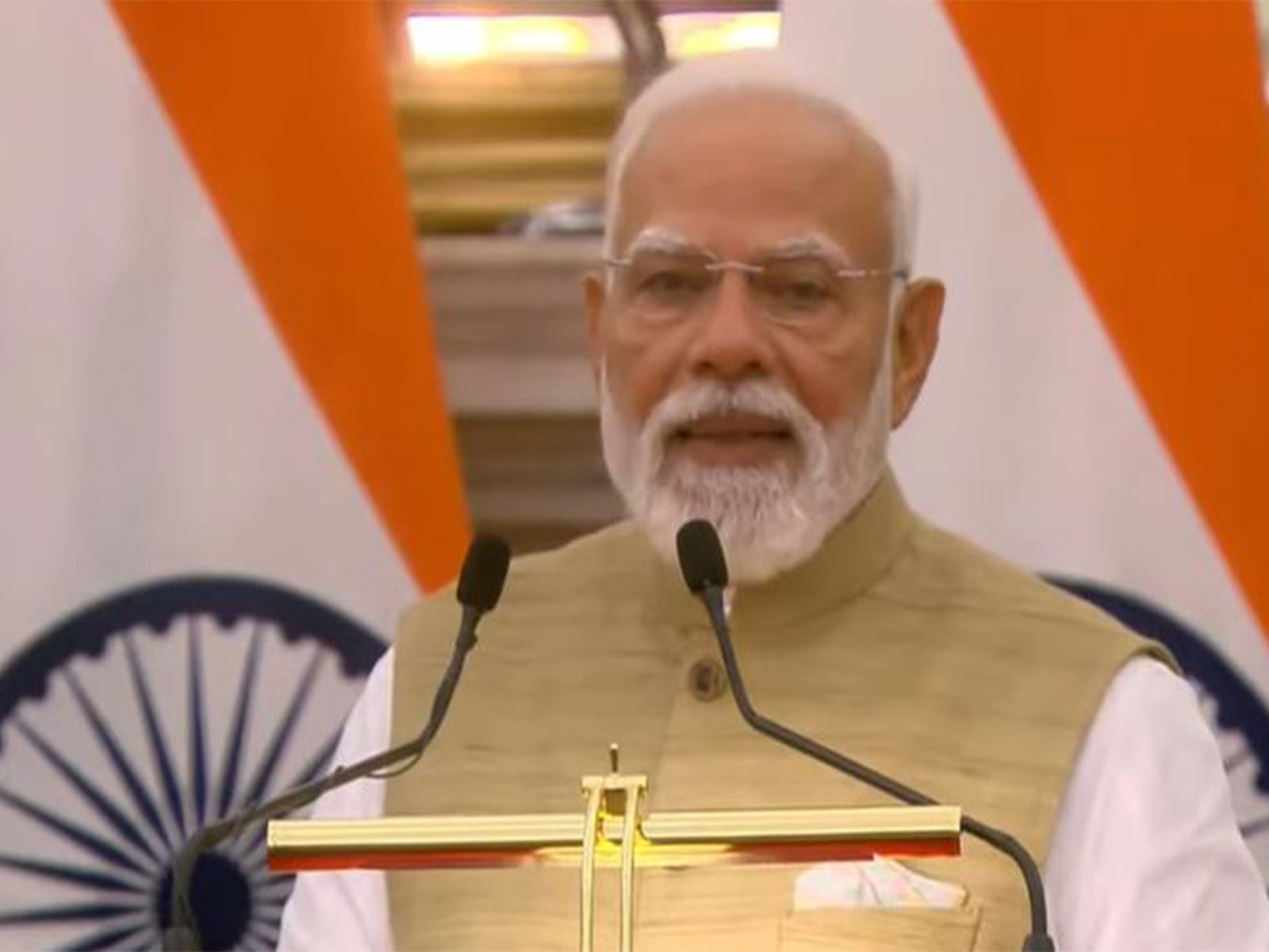 PM Modi during joint presser with Canadian PM Carney (Photo/Youtube @MEAIndia)