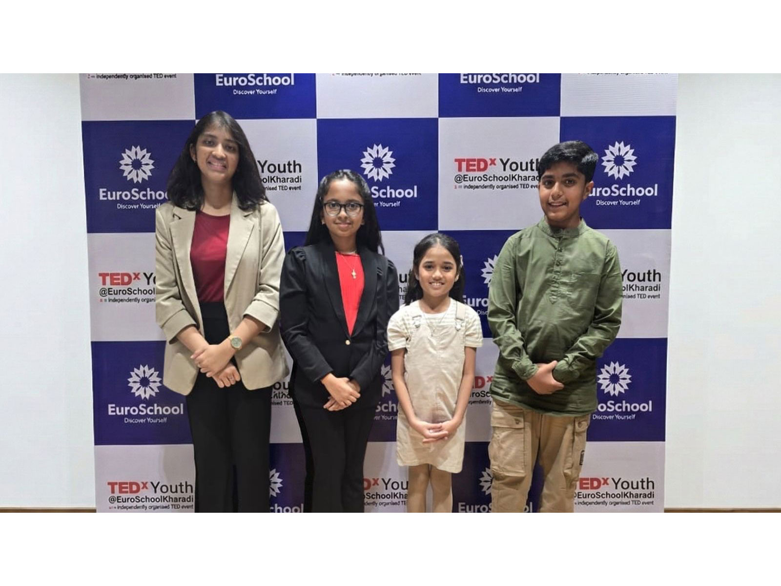 EuroSchool students take centre stage at TEDxYOUTH@EuroSchoolKharadi