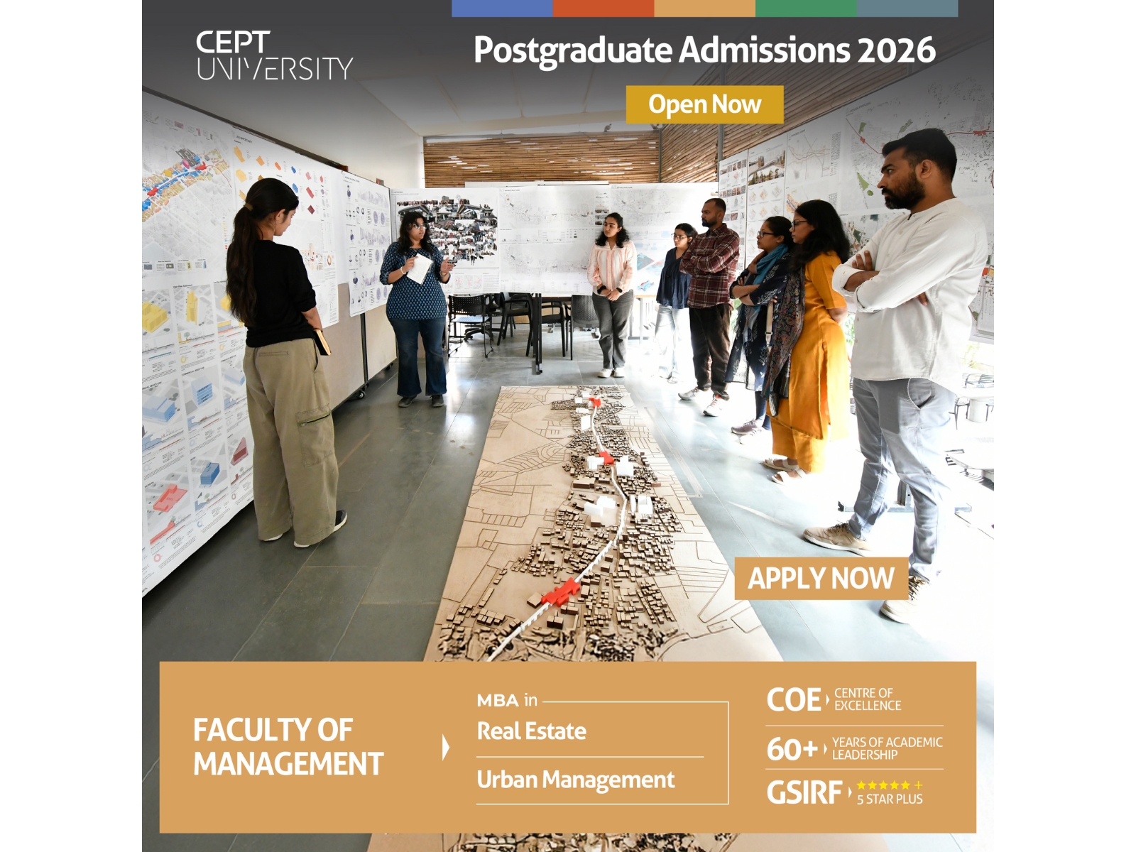 Tap into India’s Urban Growth Story with CEPT’s Specialised MBA Programs