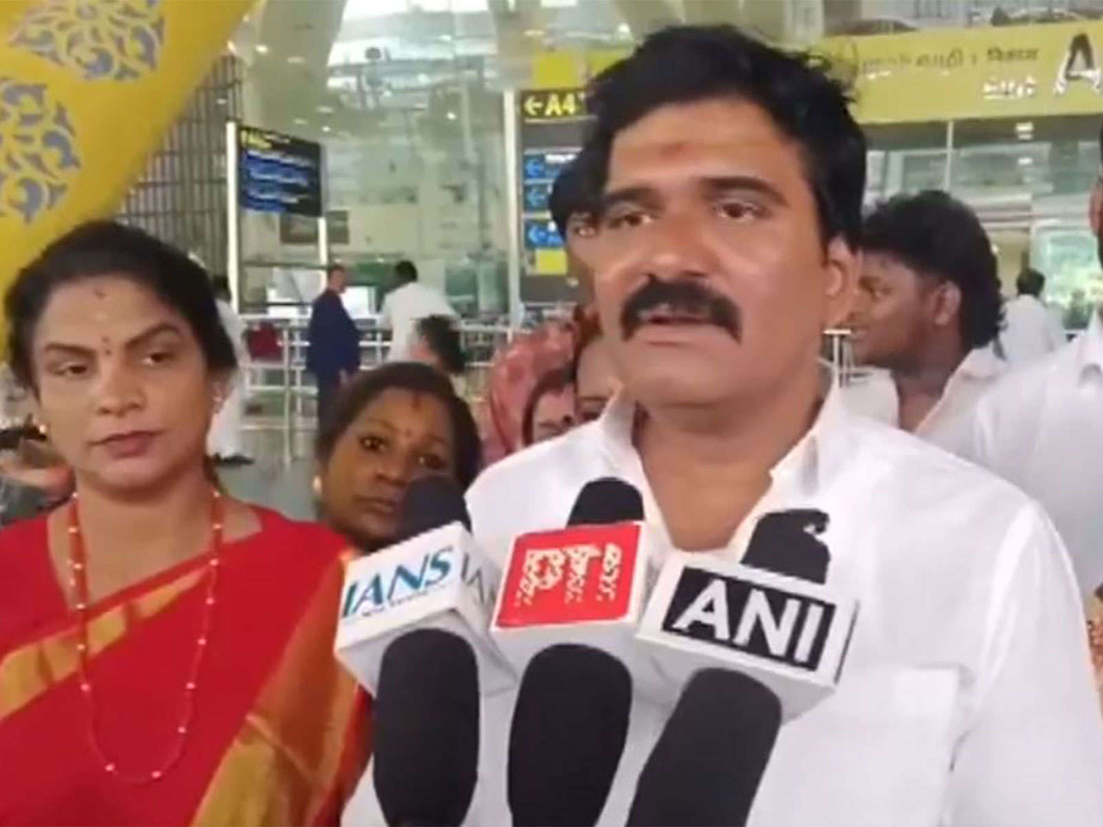 TVK Joint General Secretary CTR Nirmal Kumar (Photo/ANI)