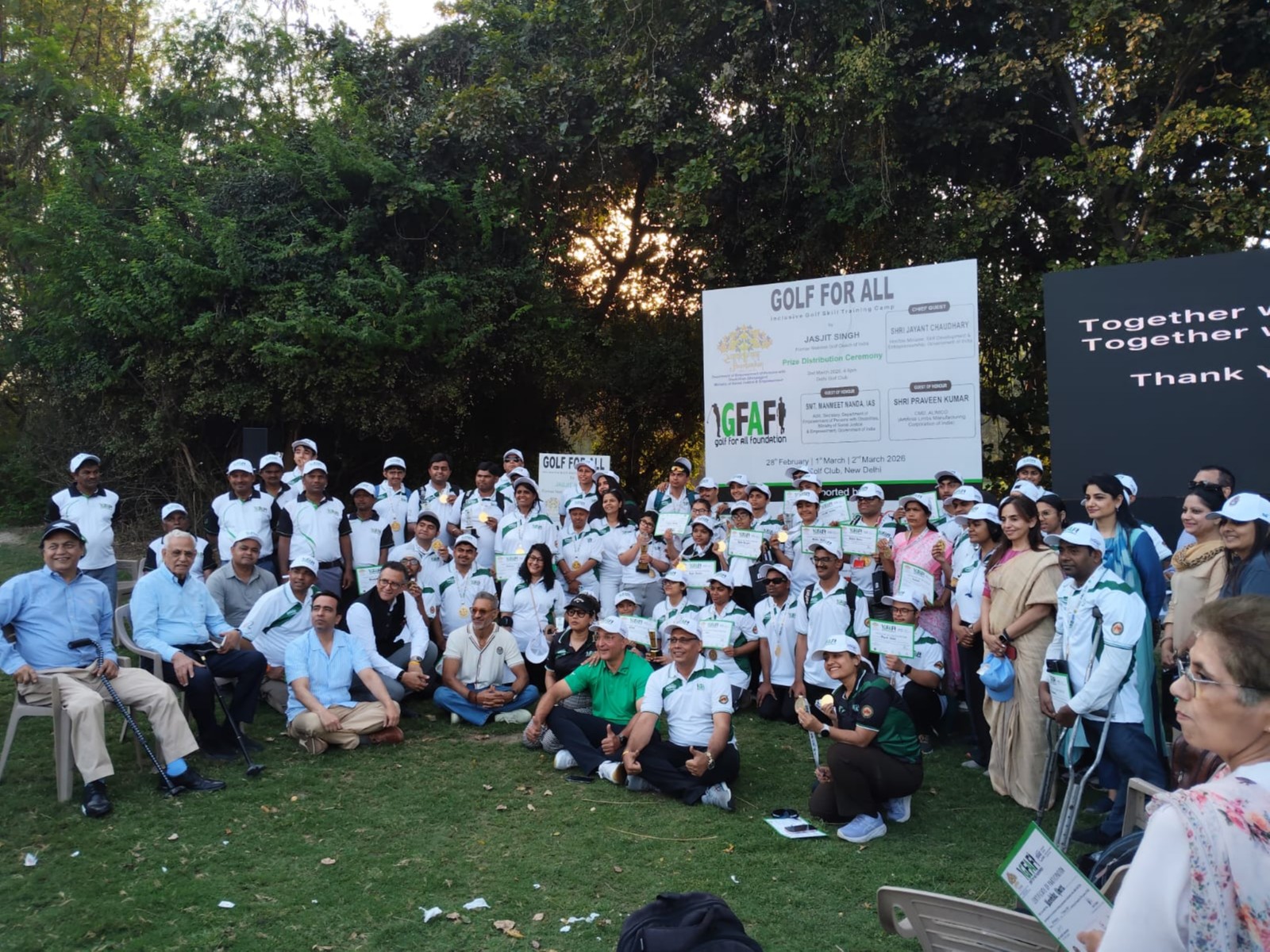 Golf for All in New Delhi. (Photo/Delhi Golf Club)