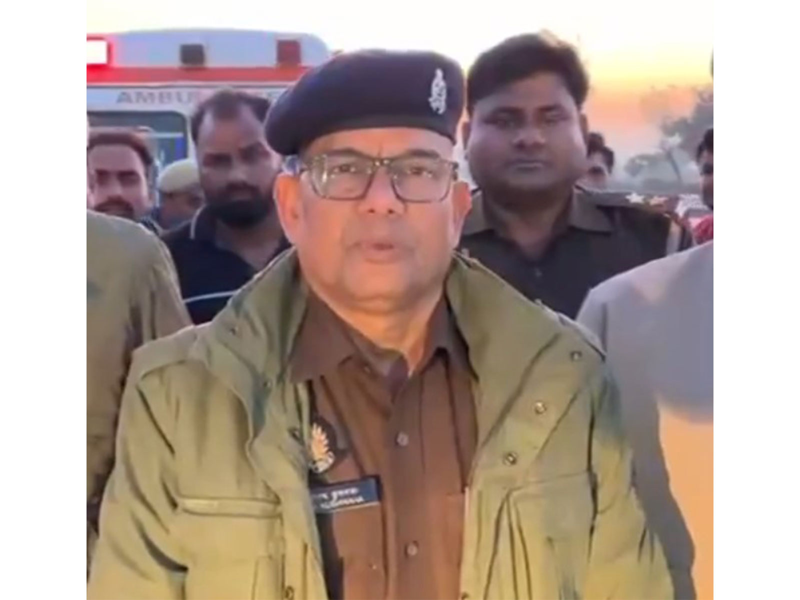 Additional Superintendent of Police Ramanand Kushwaha (Photo: Hathras Police)