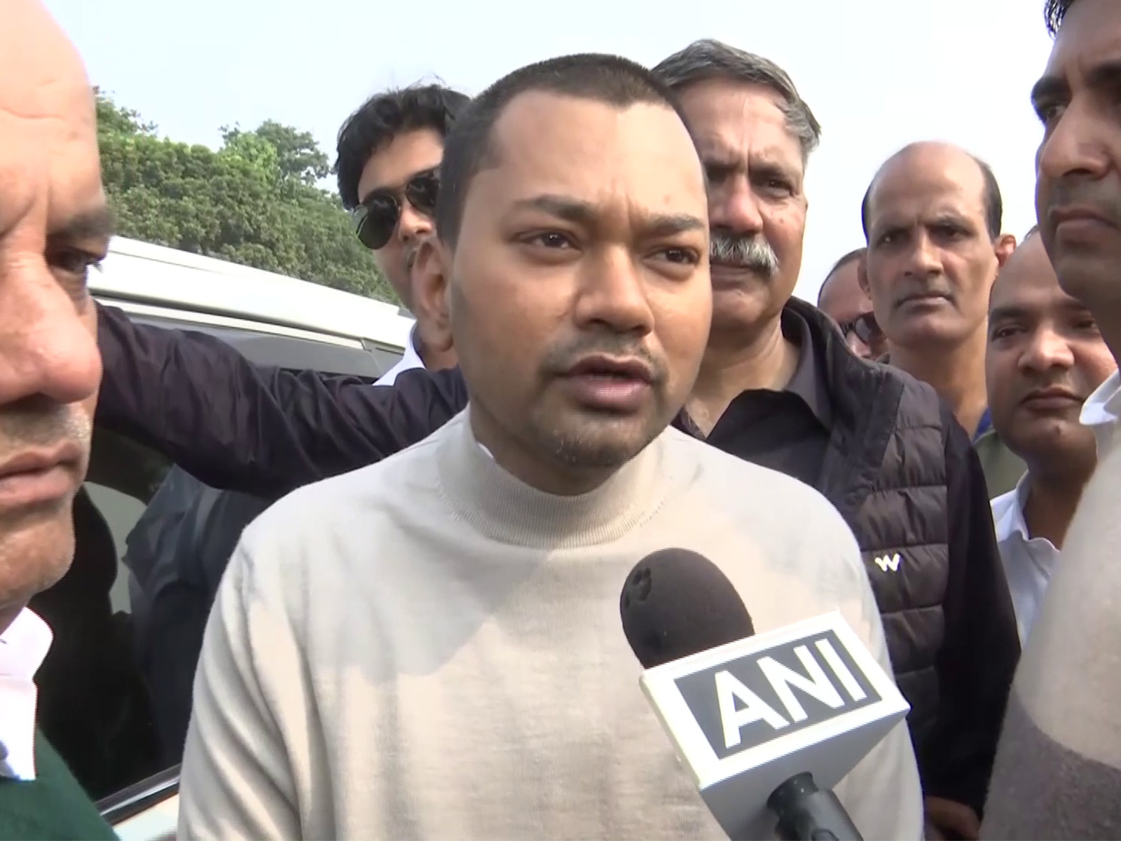 Nitish Kumar's son Nishant Kumar (File Photo: ANI)