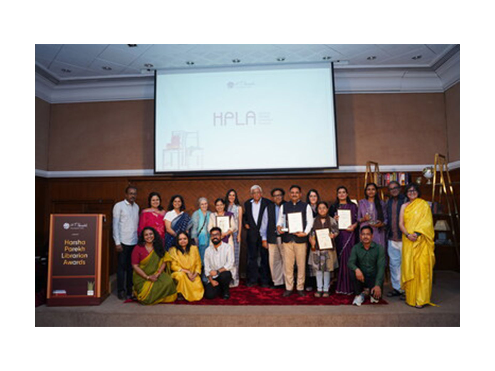 H T Parekh Foundation hosted the inaugural Harsha Parekh Librarian Awards (HPLA) at the Hall of Harmony, Nehru Centre, Mumbai. H T Parekh Foundation hosted the inaugural Harsha Parekh Librarian Awards (HPLA) at the Hall of Harmony, Nehru Centre, Mumbai.
