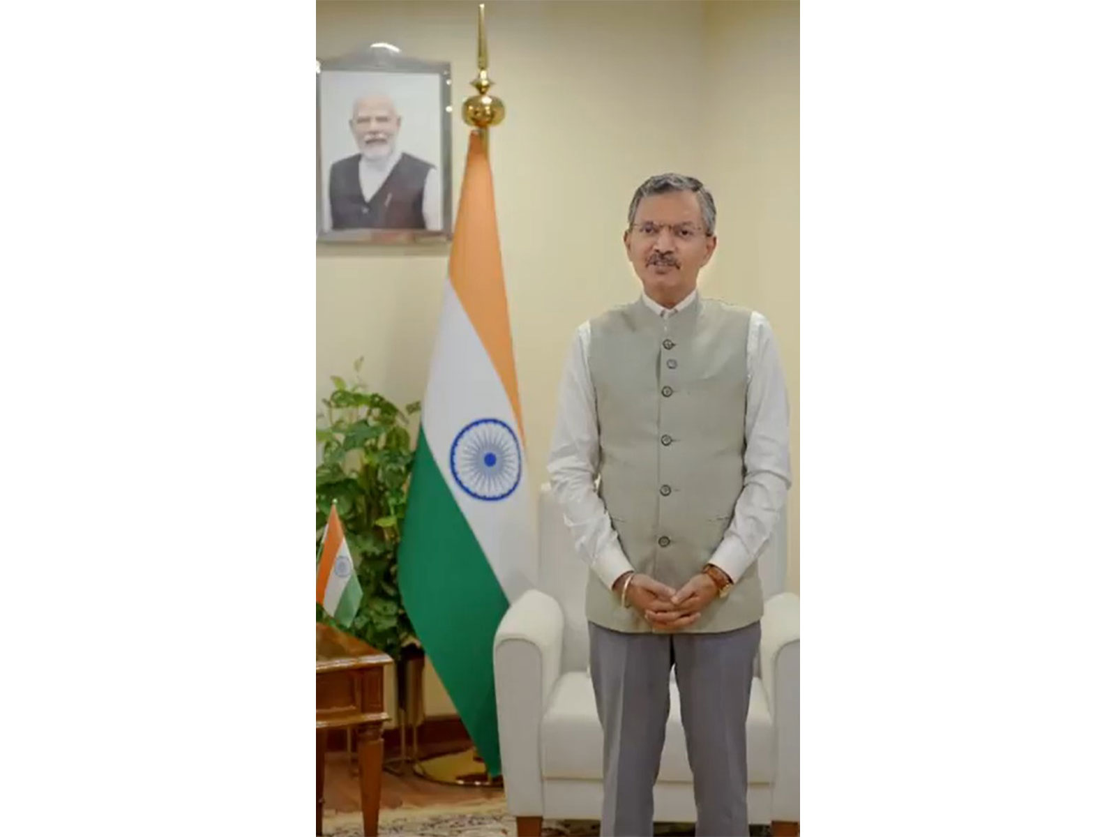 Indian Ambassador to UAE, Deepak Mittal (Photo/X/@IndembAbuDhabi)