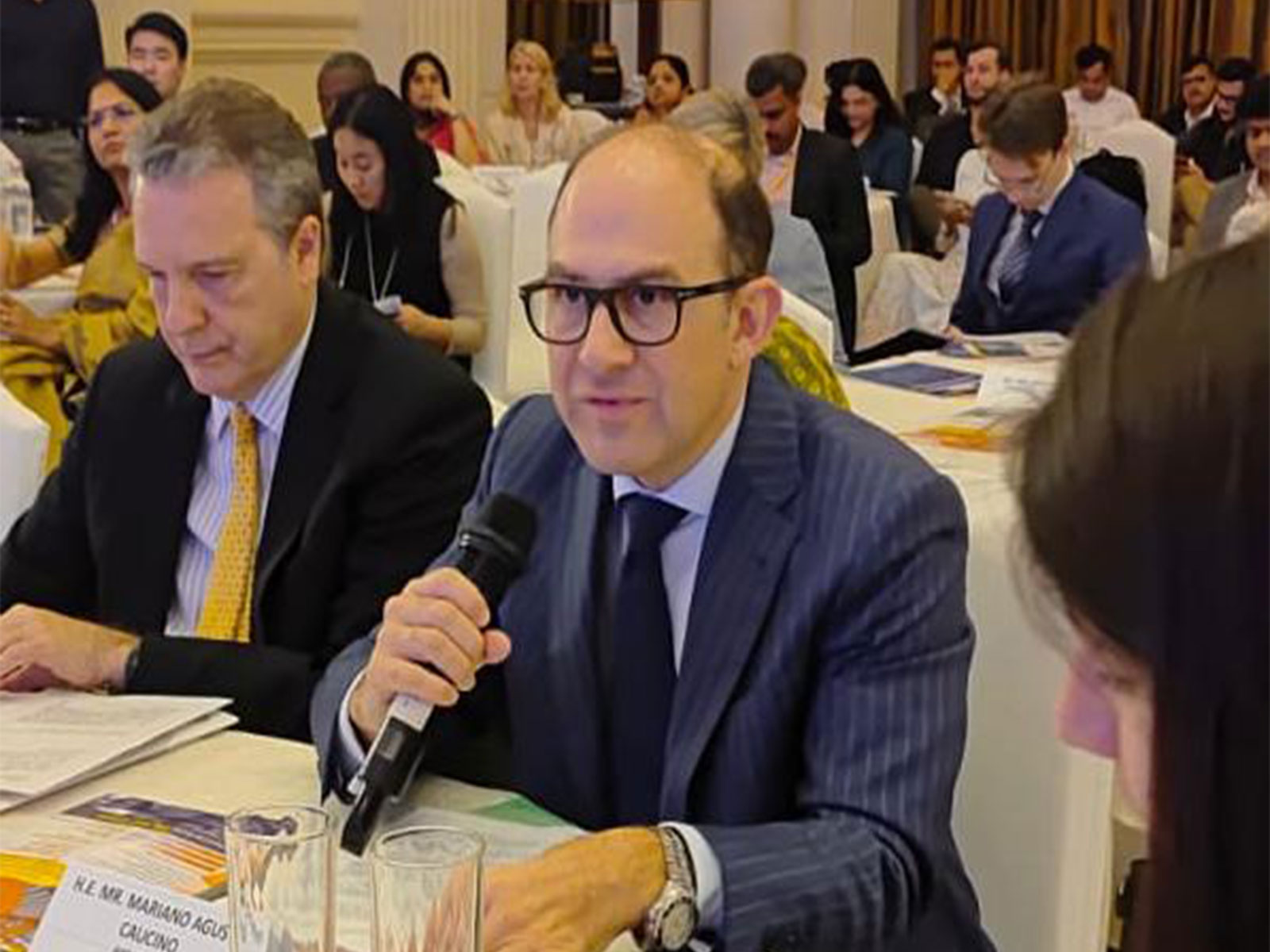 Mariano Caucino, Argentine Ambassador to India (Photo/@CaucinoMariano)