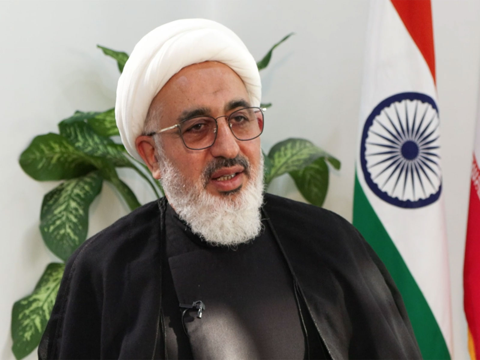 Abdul Majeed Hakeem Ilahi, Special representative of the supreme leader of Iran (Photo/ANI) Abdul Majeed Hakeem Ilahi, Special representative of the supreme leader of Iran (Photo/ANI)