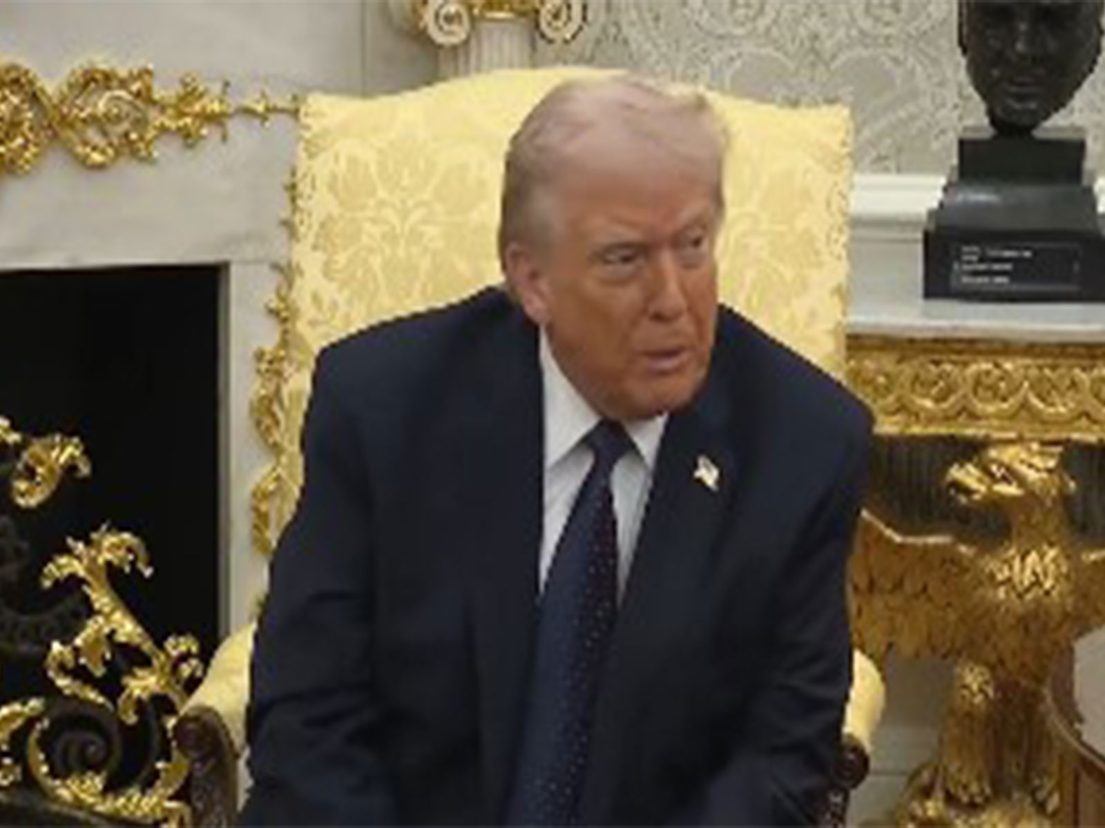 US President Donald Trump speaks in Oval Office. (Photo/ANI) US President Donald Trump speaks in Oval Office. (Photo/ANI)