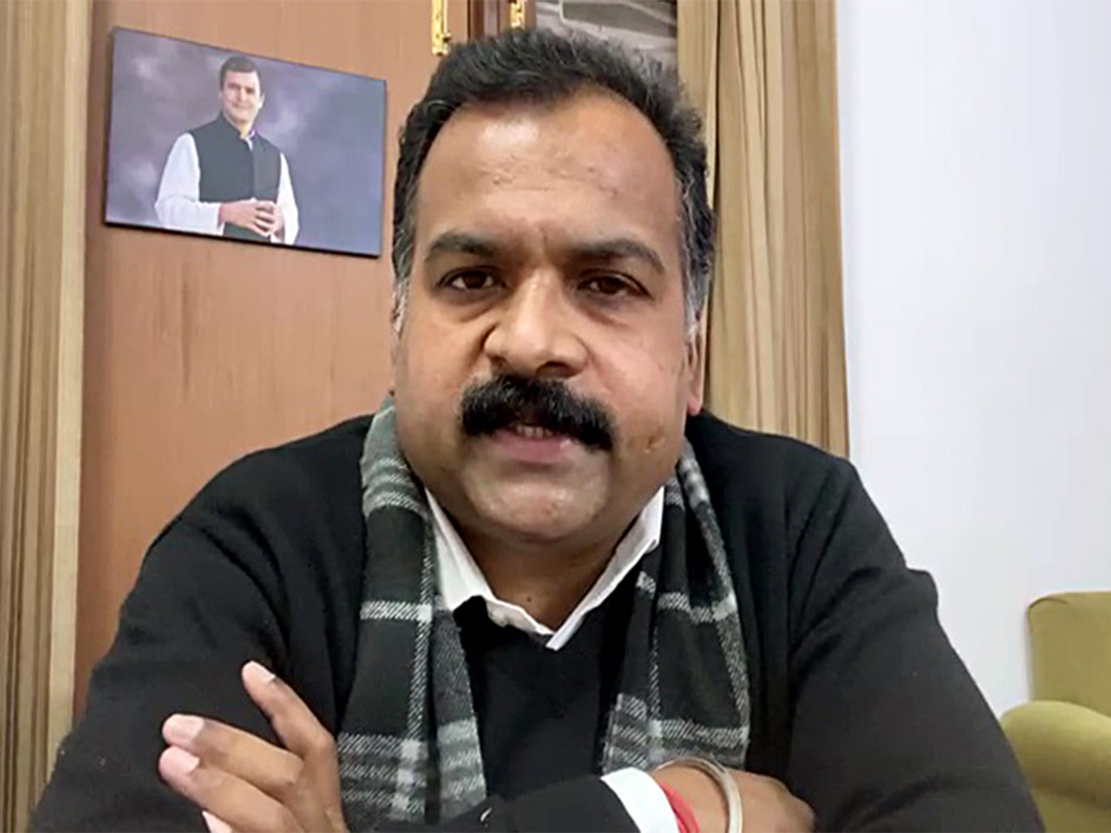 Congress MP Manickam Tagore (Photo/ANI)