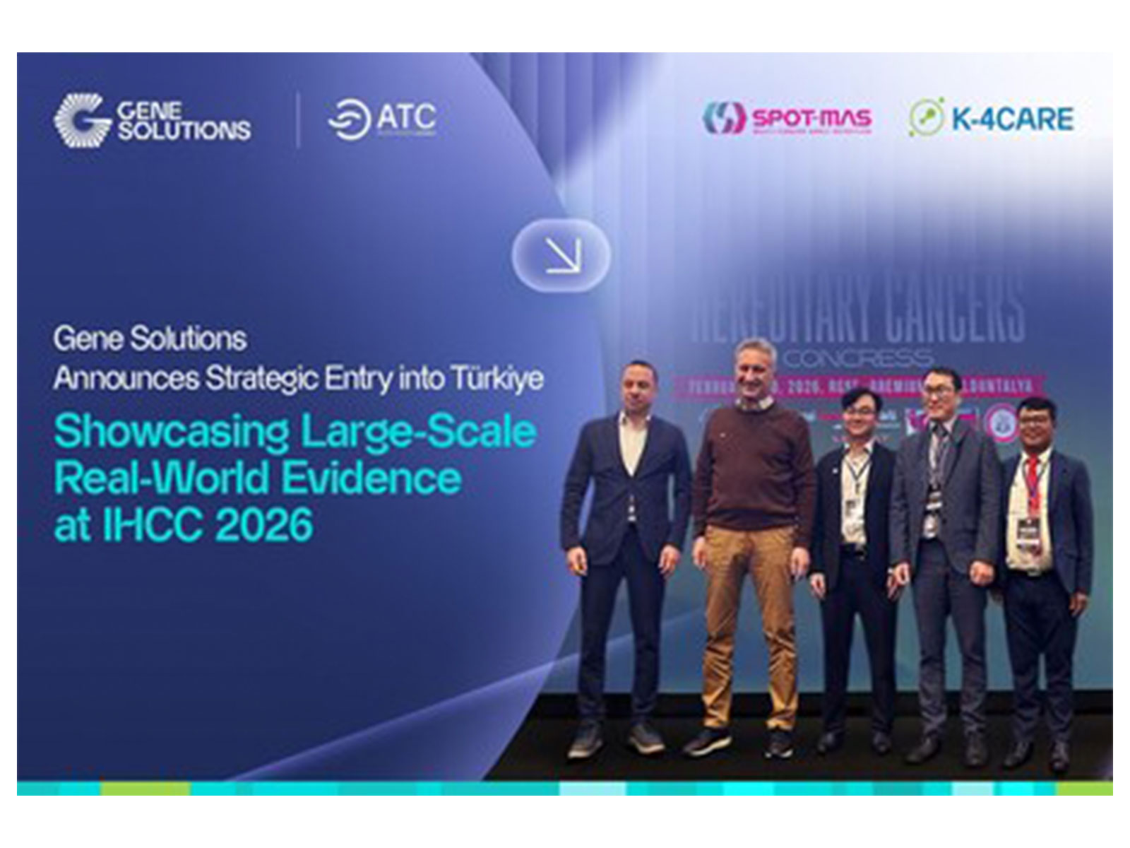 Gene Solutions Announces Strategic Entry into Türkiye with Robust Real-World Evidence at the 2nd International Hereditary Cancers Congress 2026