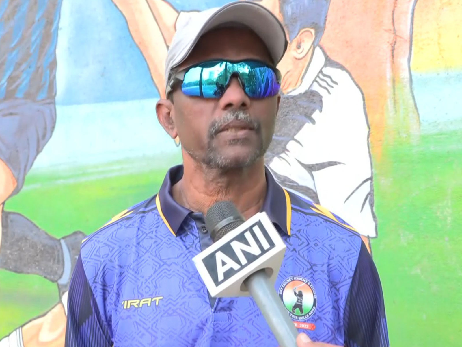 Surya Kumar Yadav’s childhood cricket coach, Ashok Aswalkar (Photo: ANI)
