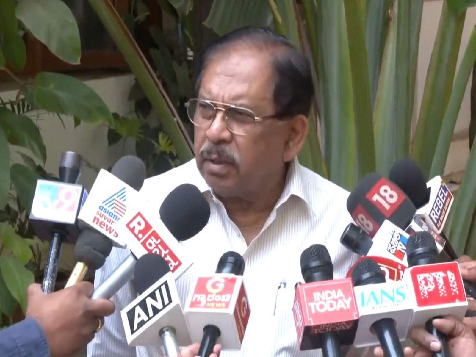 Karnataka Home Minister G Parameshwara (Photo/ANI)