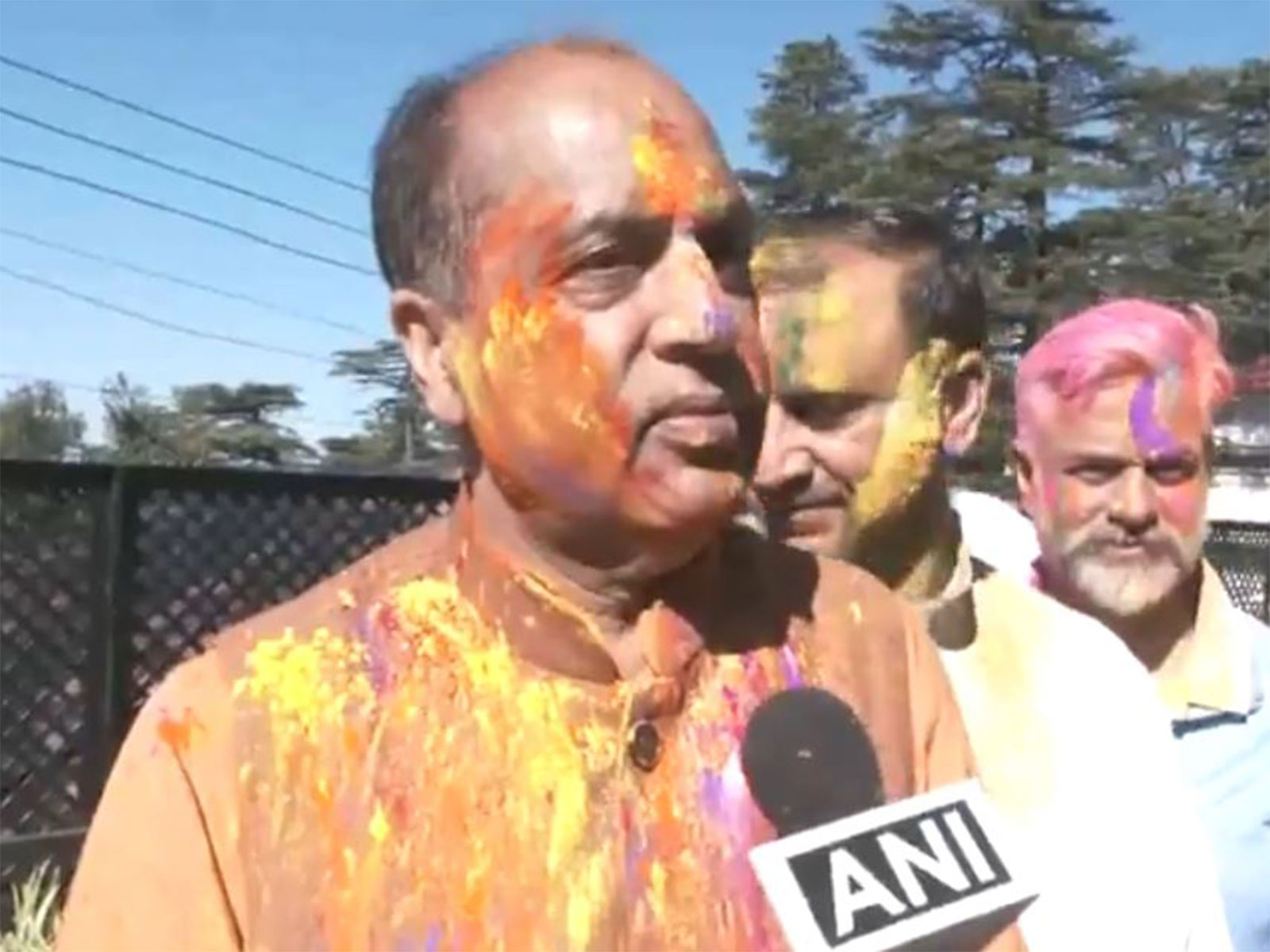 Himachal Pradesh LoP and former Chief Minister of the state Jairam Thakur (Photo/ANI)