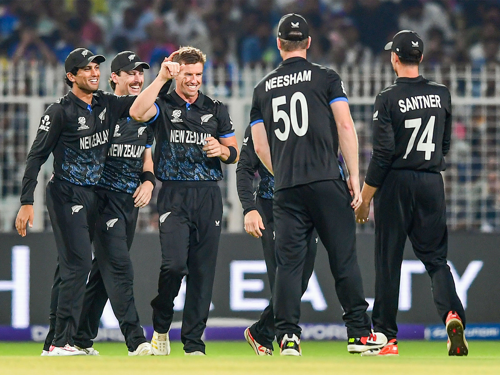 New Zealand players celebrating (Photo: ANI) New Zealand players celebrating (Photo: ANI)