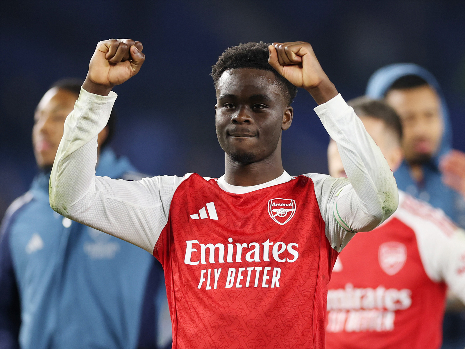 Arsenal's Bukayo Saka (Photo: Reuters)