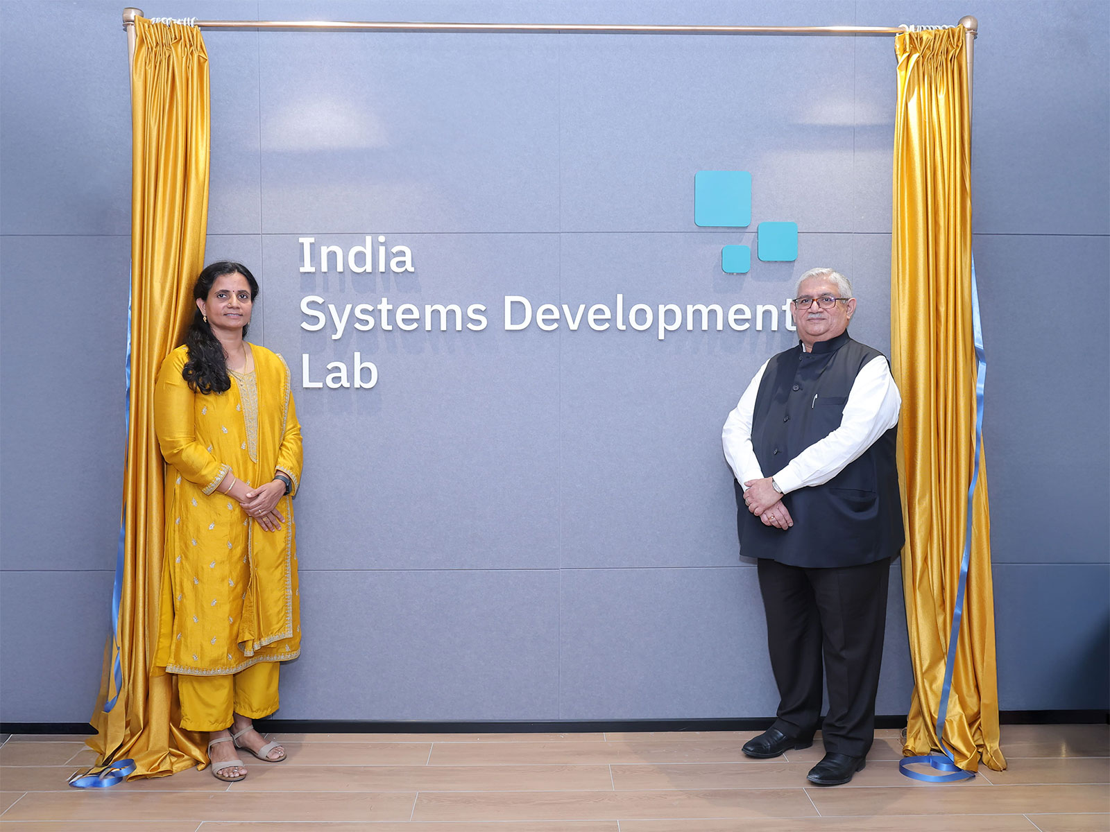 Sandip Patel, Managing Director, IBM India & South Asia; Subhathra Srinivasaraghavan, Vice President, IBM India Systems Development Lab (Photo/IBM)
